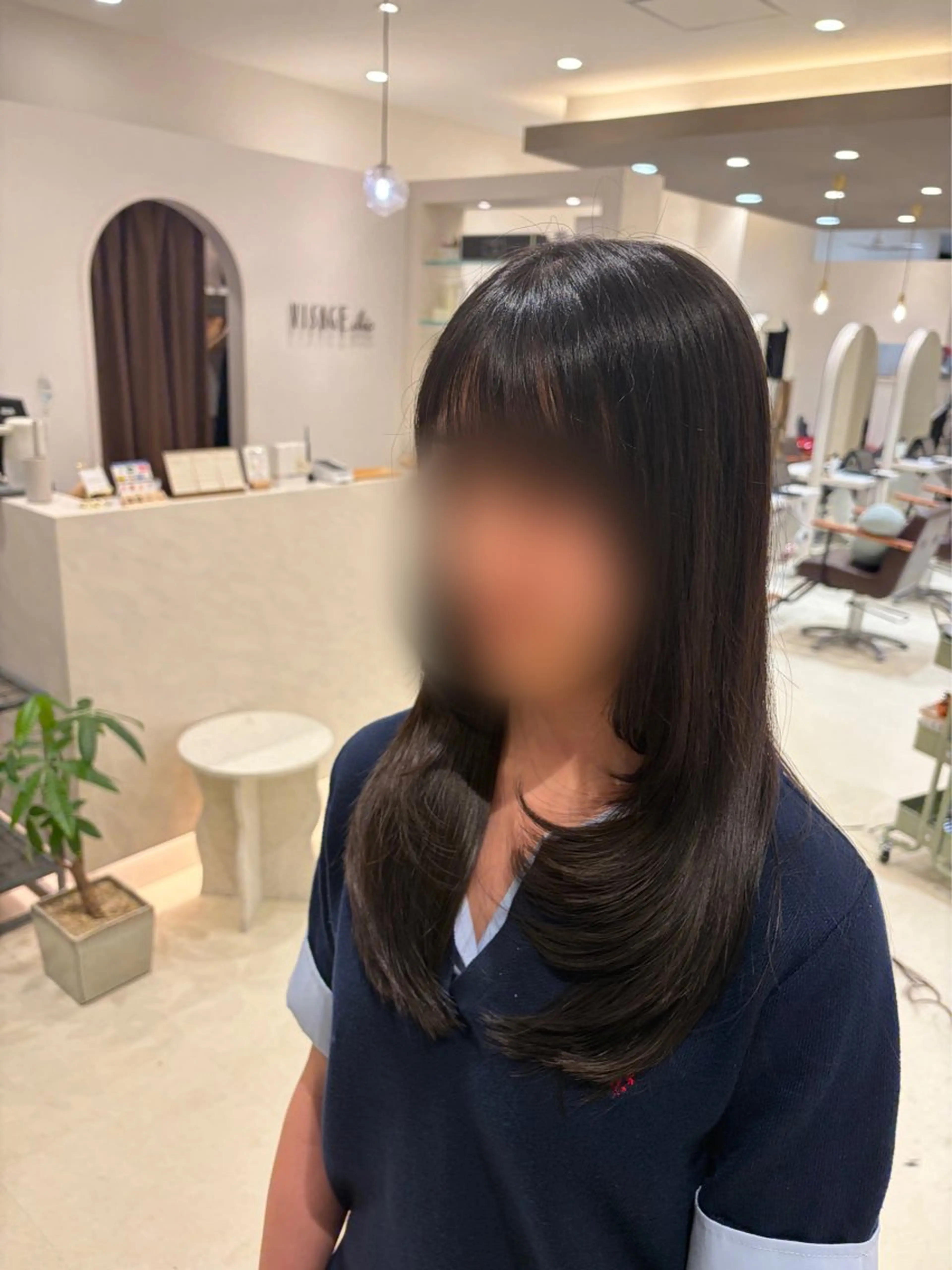 ロング レイヤーカット VISAGE dio /みゆのヘアスタイル