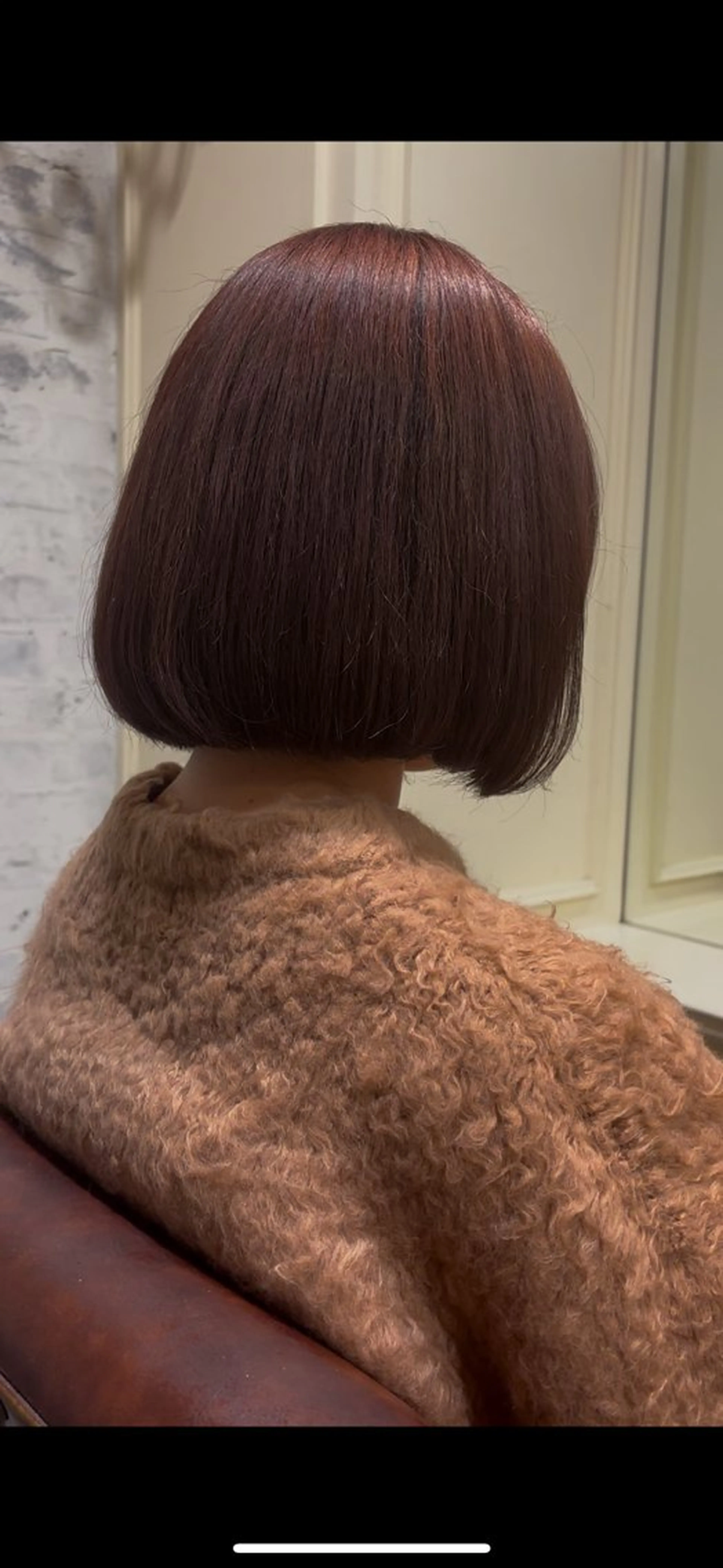 ショート ヘアカラー トリートメント 《ro-ro》 みゆのヘアスタイル