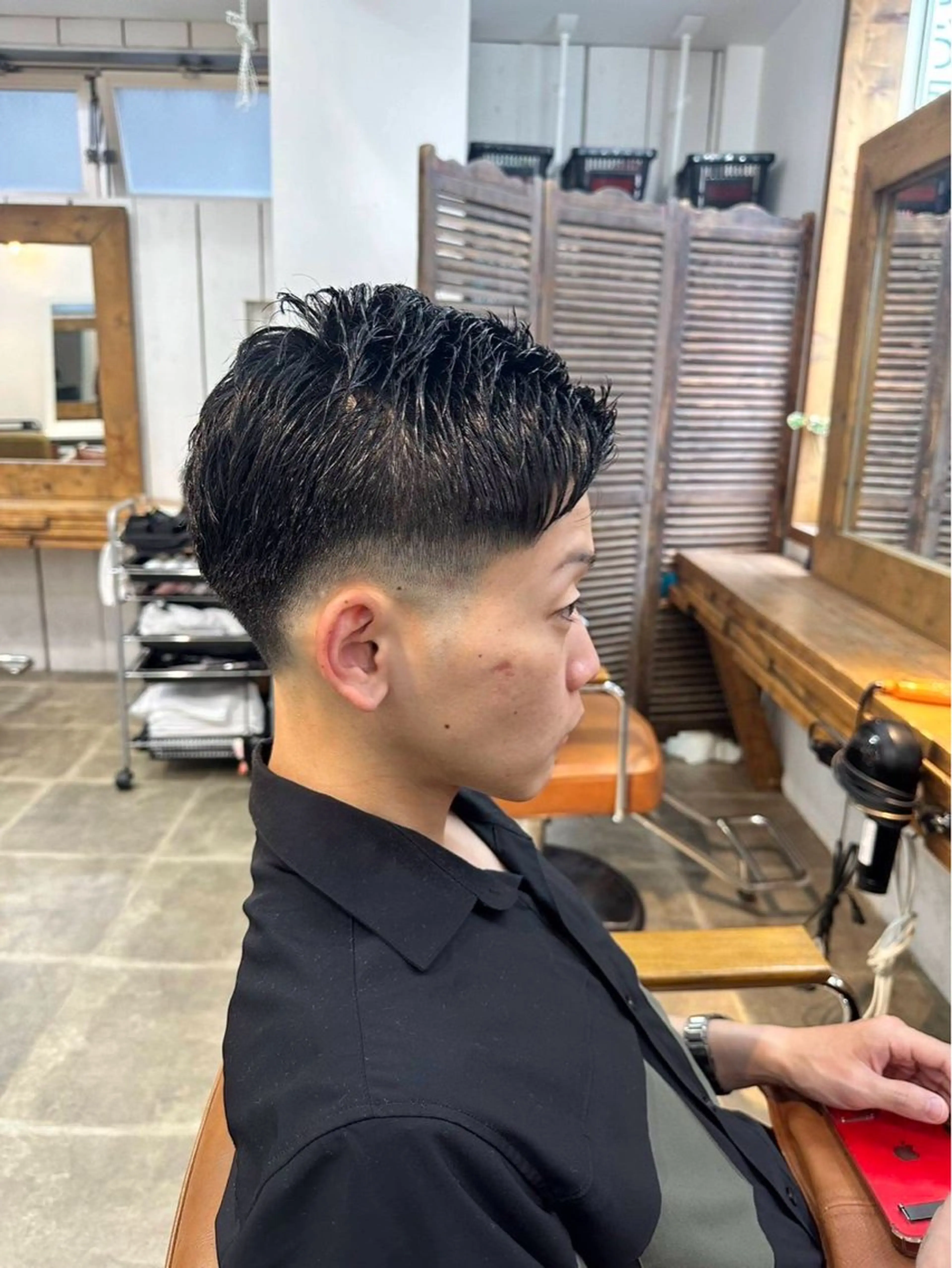 メンズ 清水 凜生のヘアスタイル