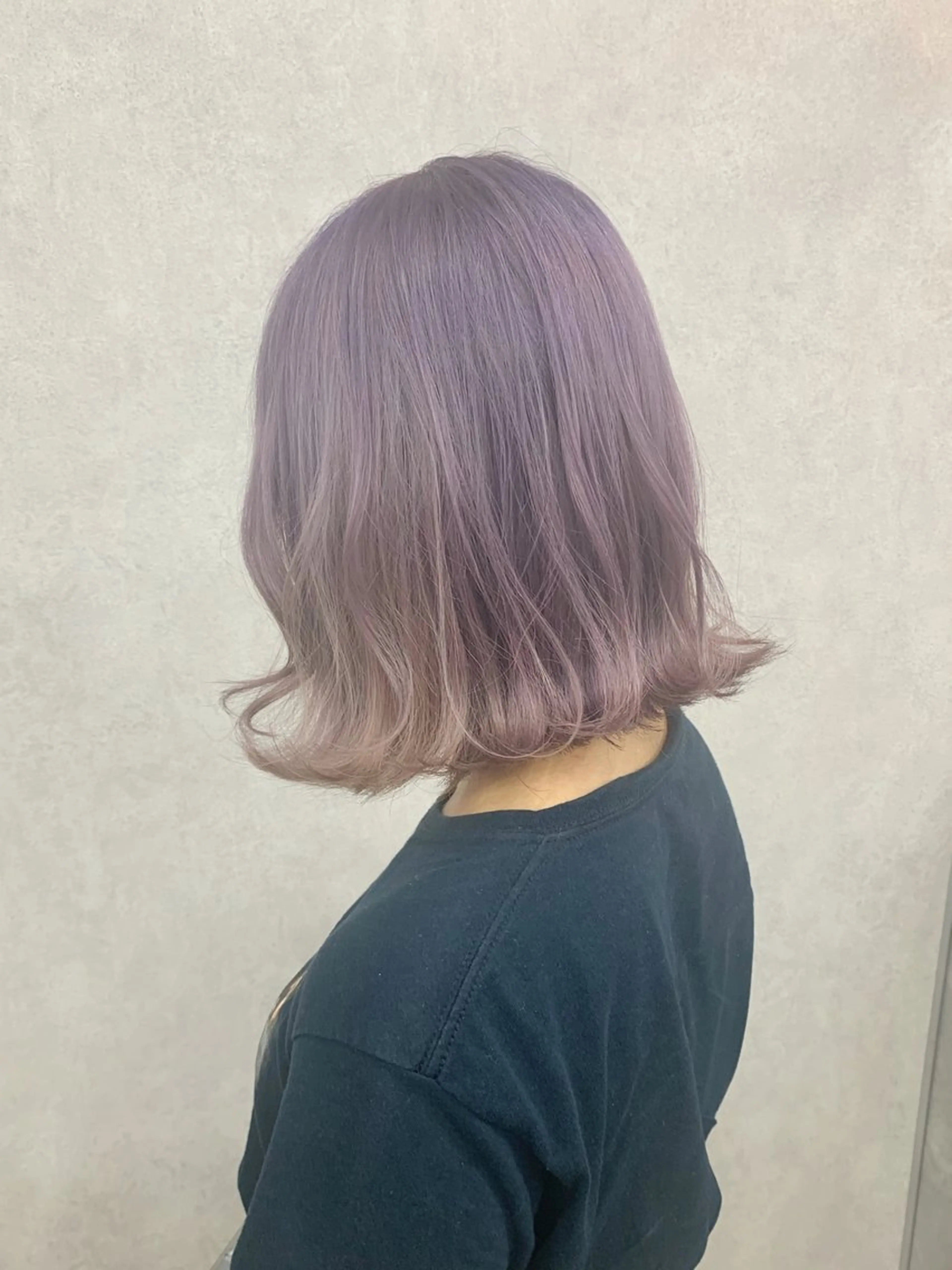 ミディアム カラー ハイトーン・ブリーチ ムラ修正　八須　錬のヘアスタイル