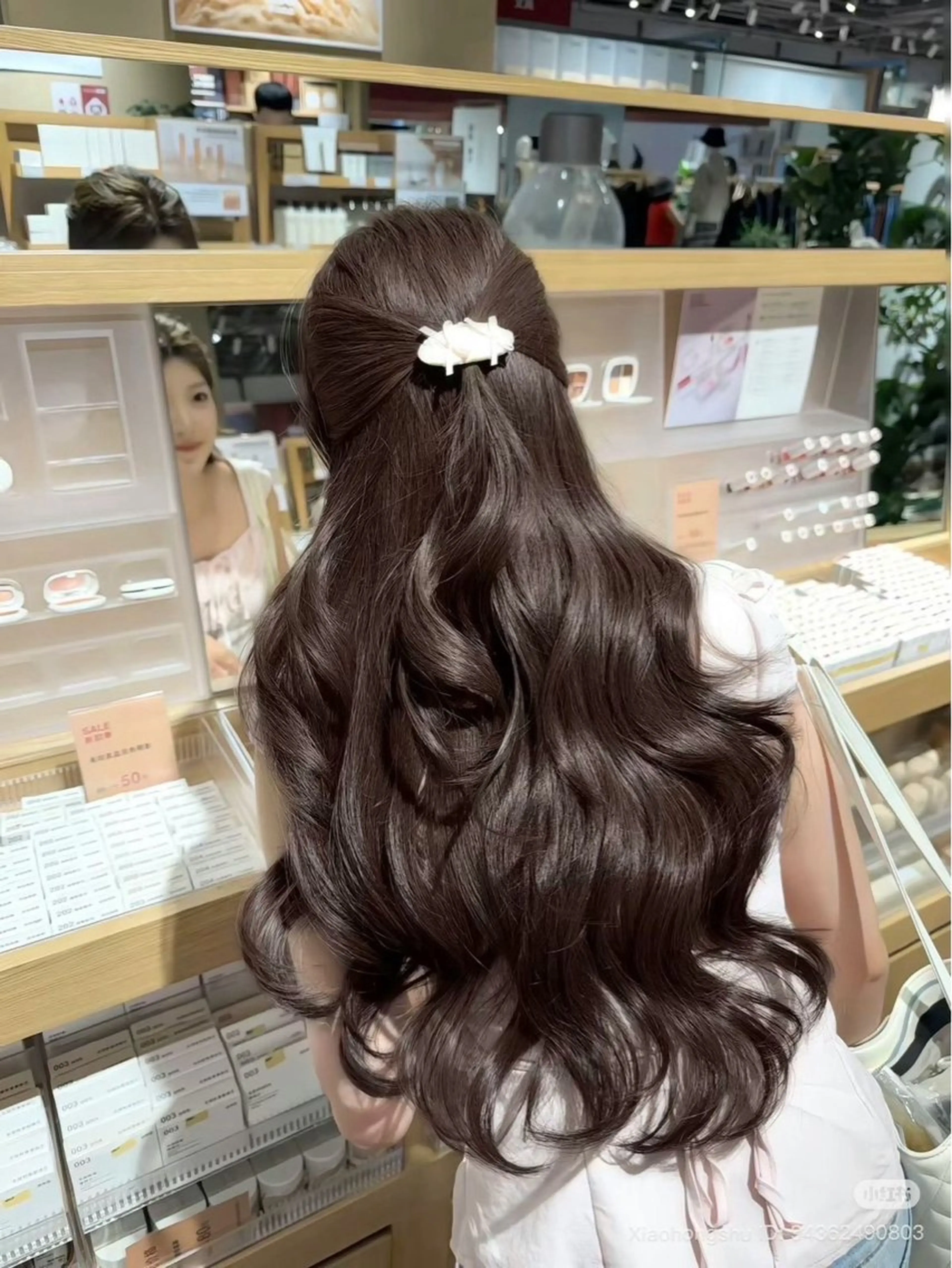 ロング カラー ベージュカラー ブリーチ 透明感カラー ダブルカラー 髪質改善 カット ヘアカラー 透明感🤍レイヤー ベージュ‎🤍ピンクのヘアスタイル