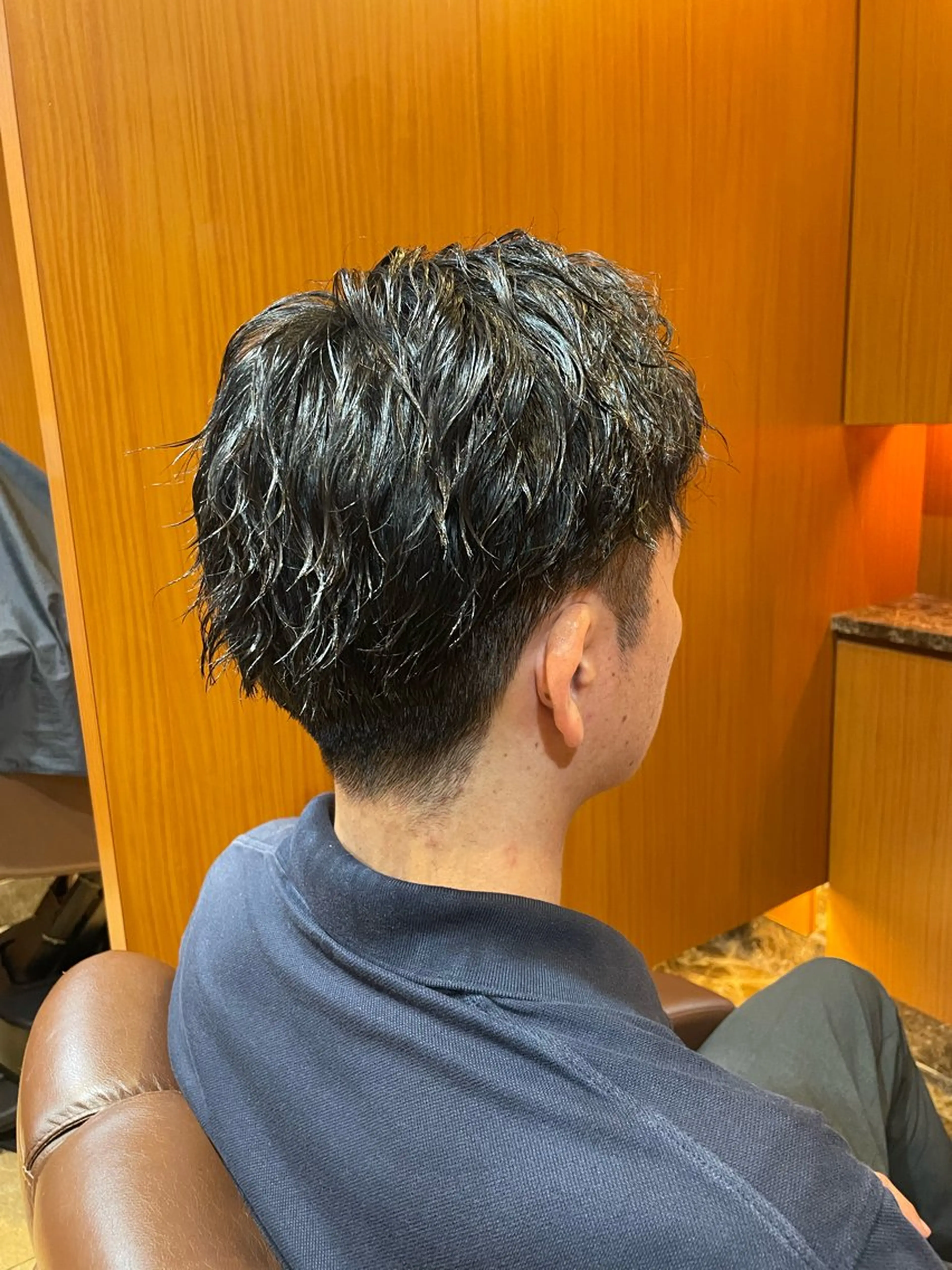 パーマ シマサキ シイナのヘアスタイル