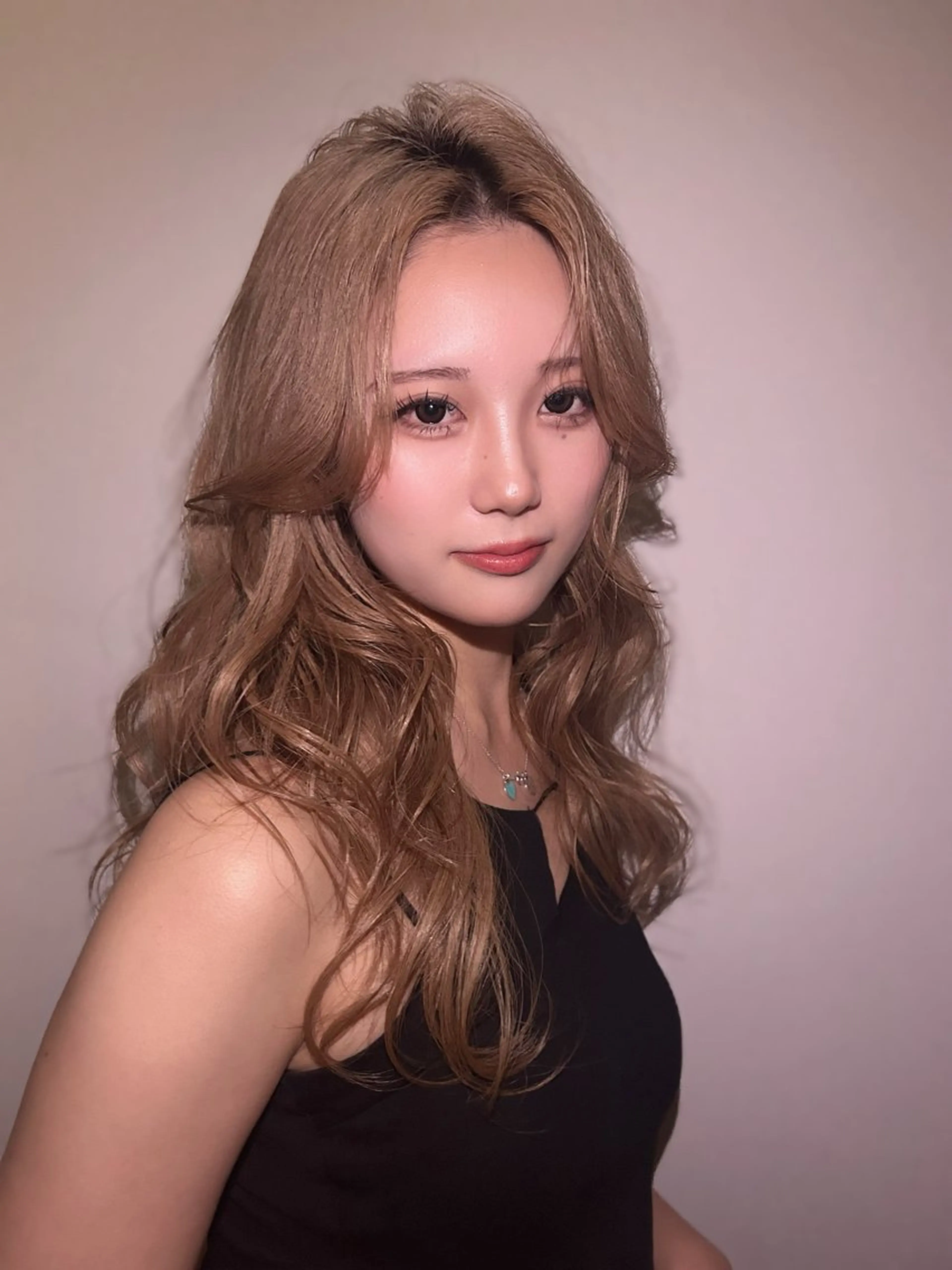 ロング カット ヘアカラー トリートメント 🎀大竹美侑/顔まわ りカット/レイヤーのヘアスタイル