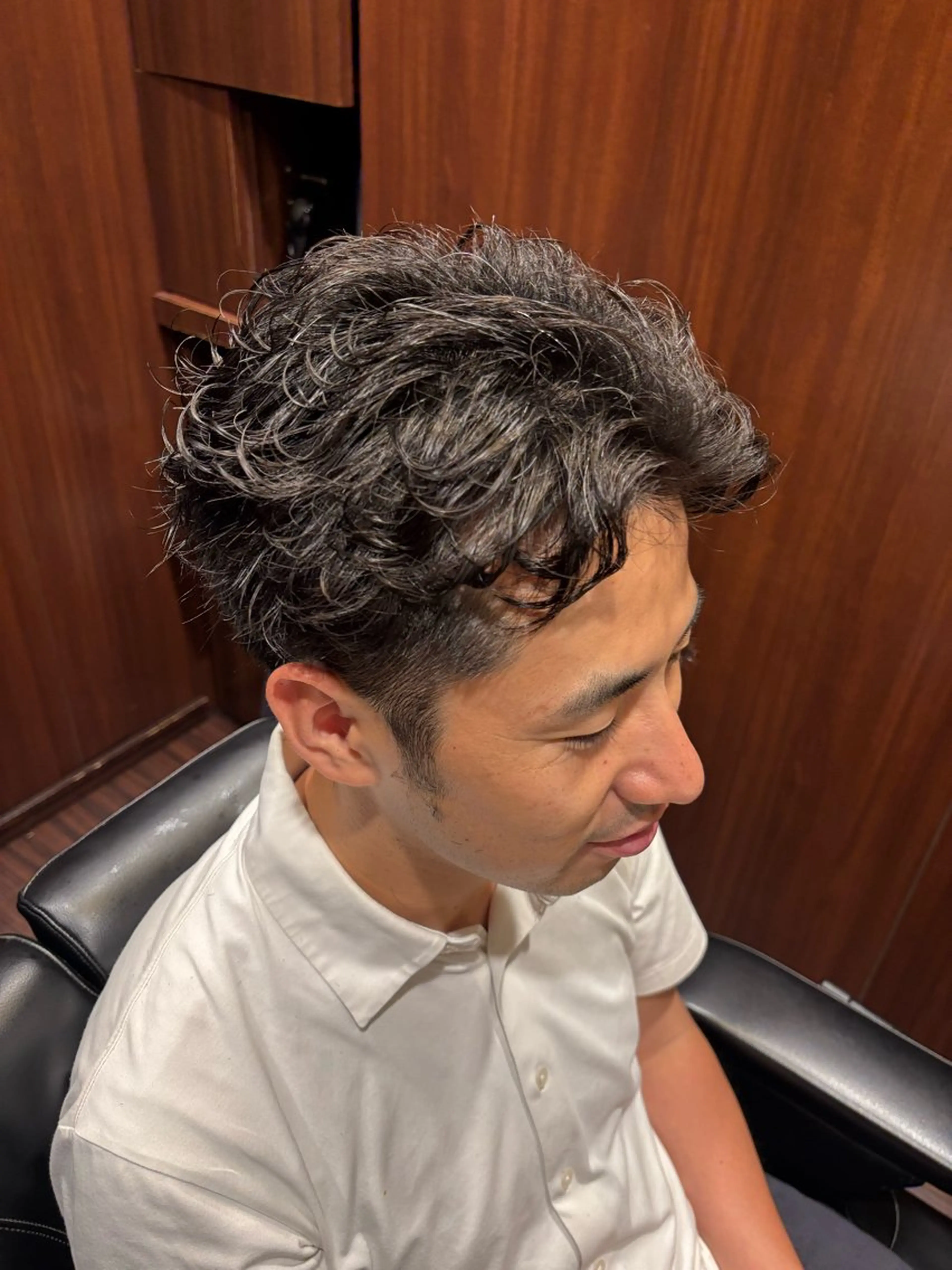 ショート パーマ 小松 美雄のヘアスタイル