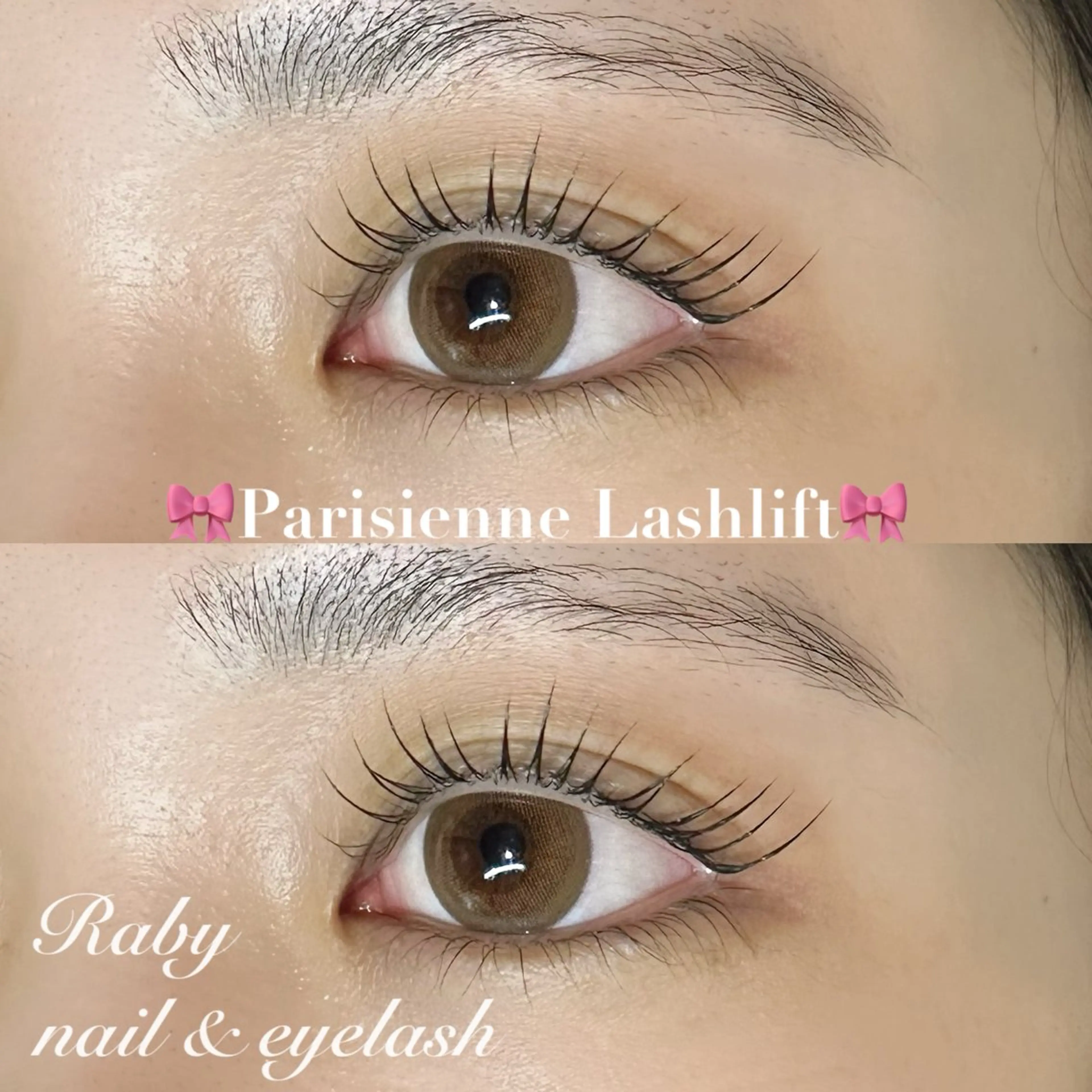 マツエク・マツパ パリジェンヌラッシュリフト マツパ Raby tomokaのマツエク・マツパデザイン