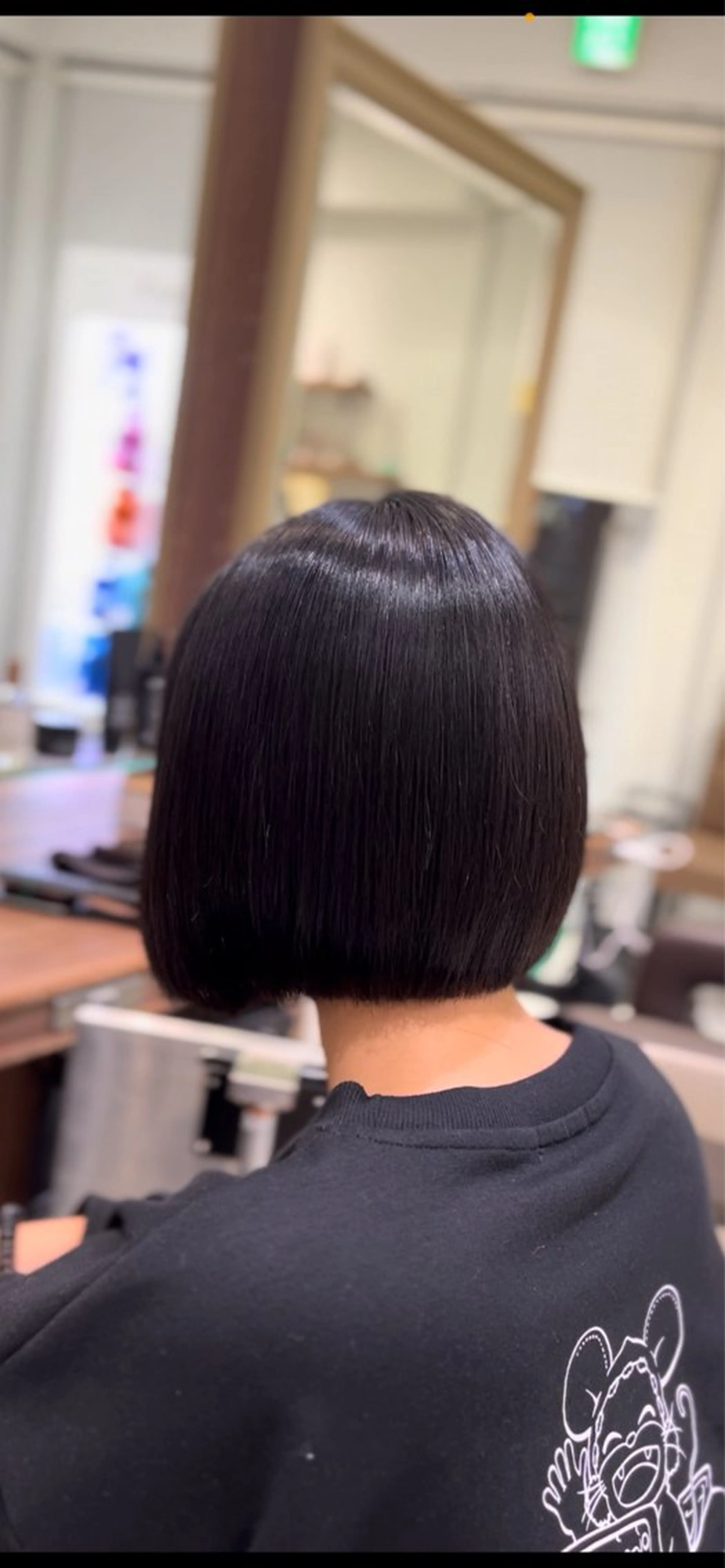 ミディアム ボブ ash平井店/永木 空✂️のヘアスタイル