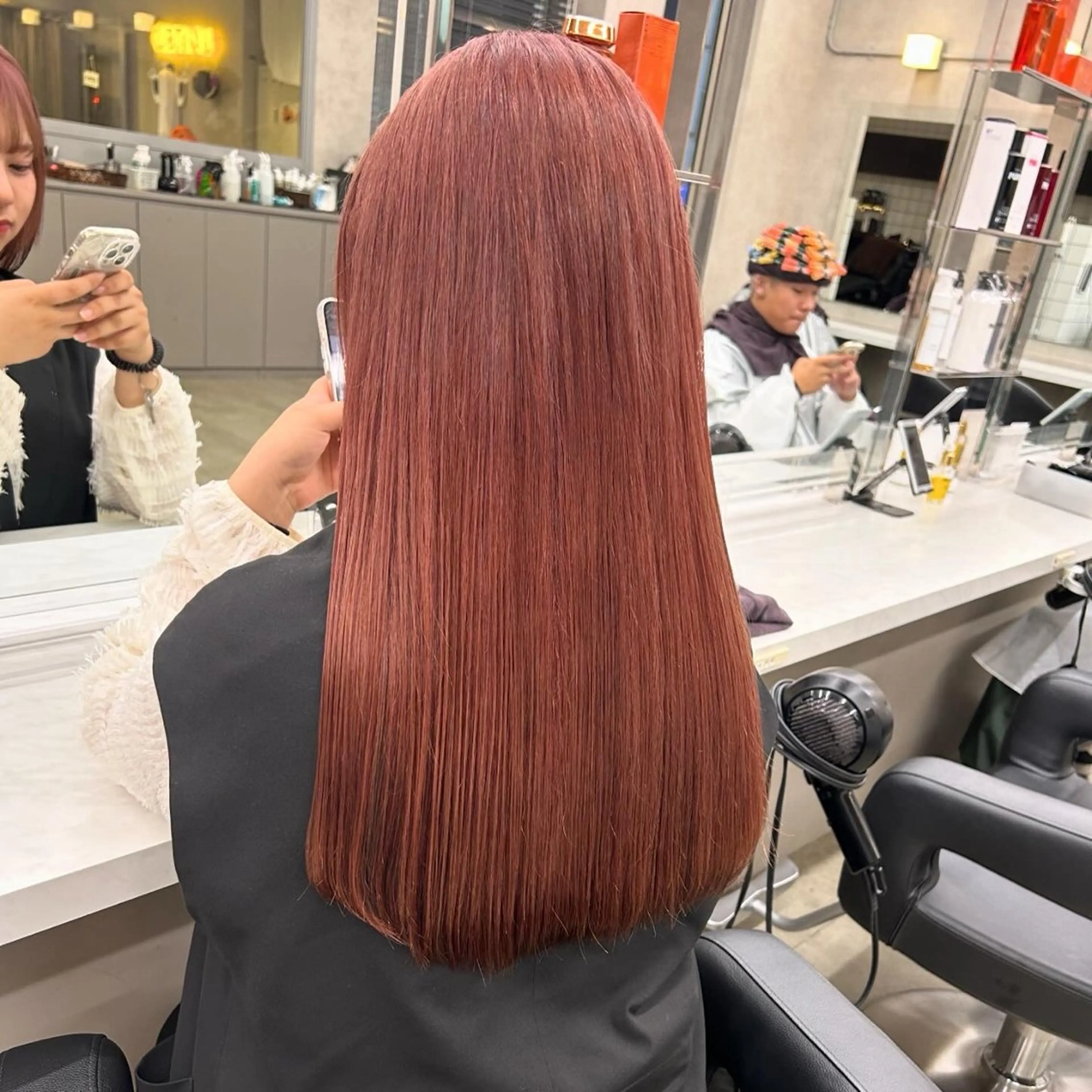 カラー 透明感ベージュ🤎 ナチュラルレイヤーのヘアスタイル