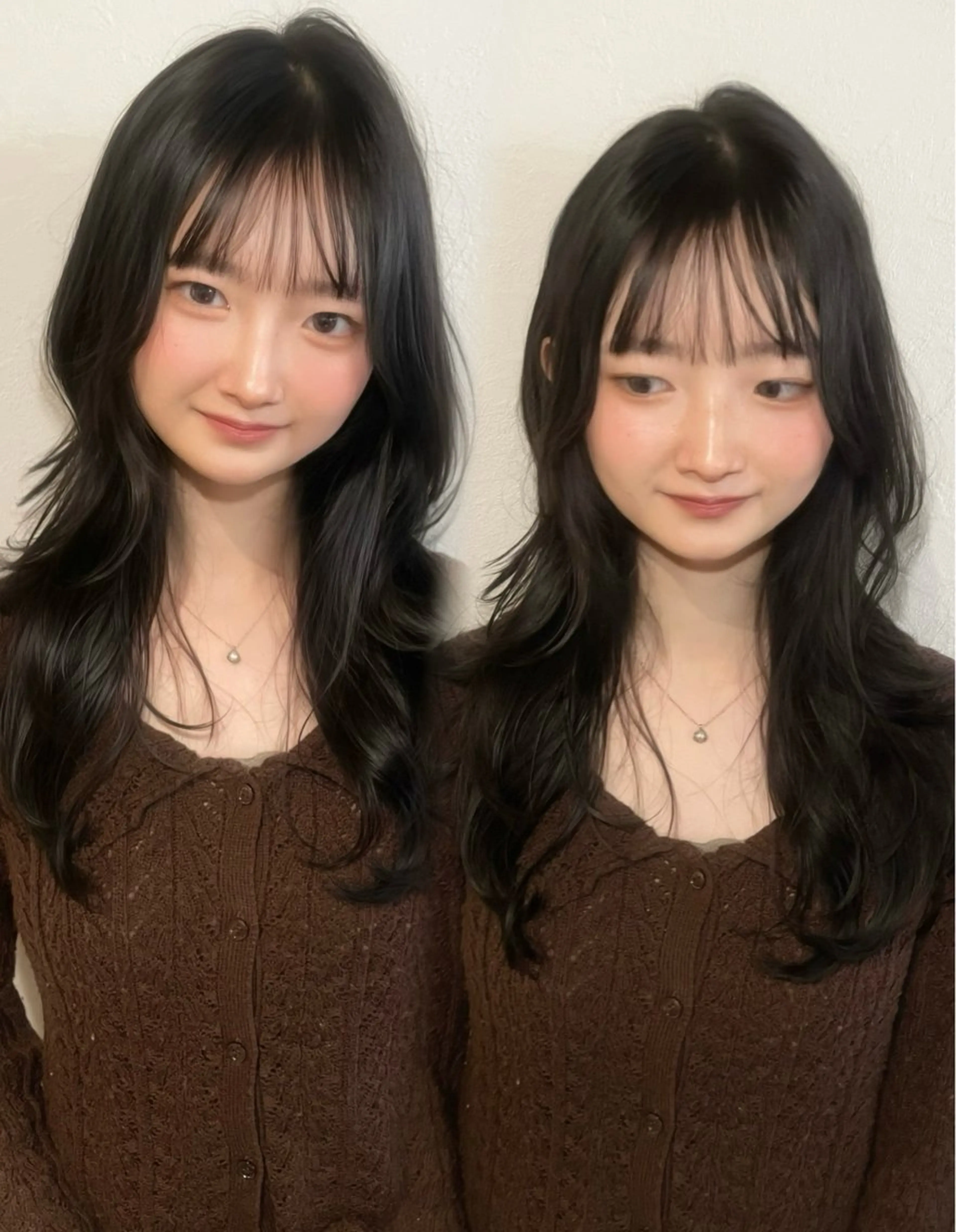 ロング ハイレイヤー レイヤーカット カット ヘアカラー トリートメント 似合わせカット/ 顔周りカット/まりなのヘアスタイル