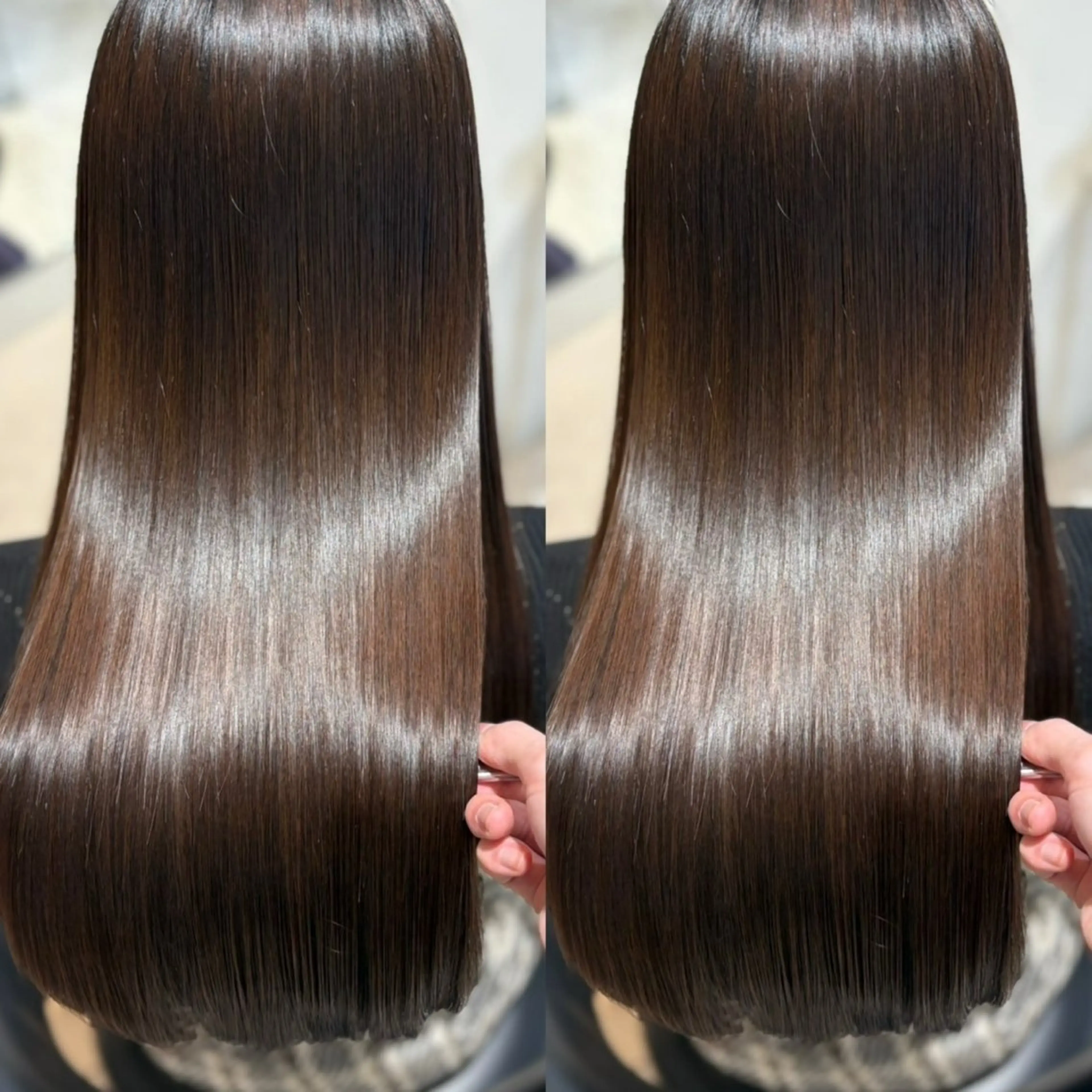 ロング カラー 髪質改善 縮毛矯正 美髪矯正🫧艶髪特化 🫧関口太郎のヘアスタイル