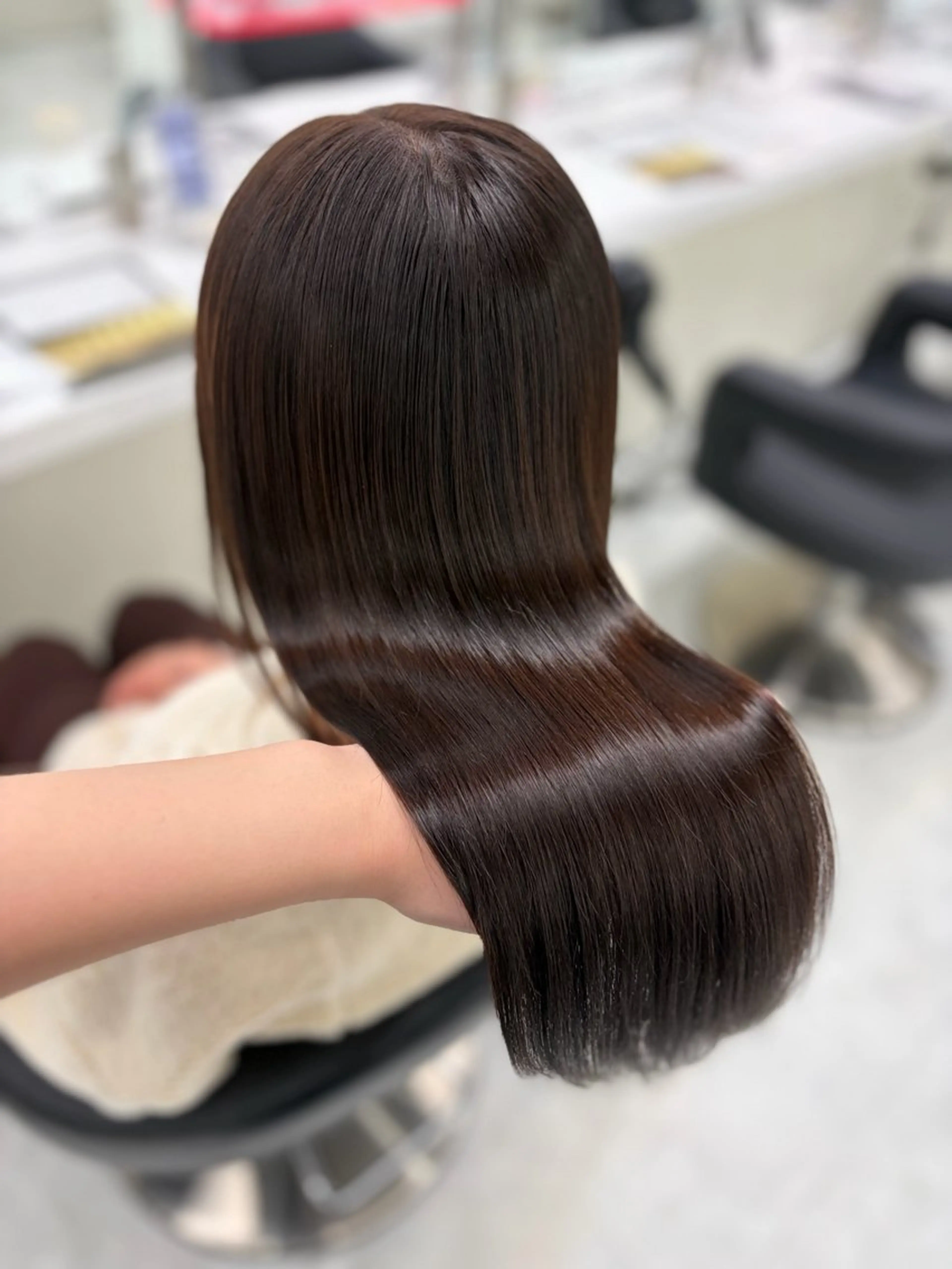 ロング カラー ヘアカラー 韓国トレンドヘア🤍 Chima🤍のヘアスタイル