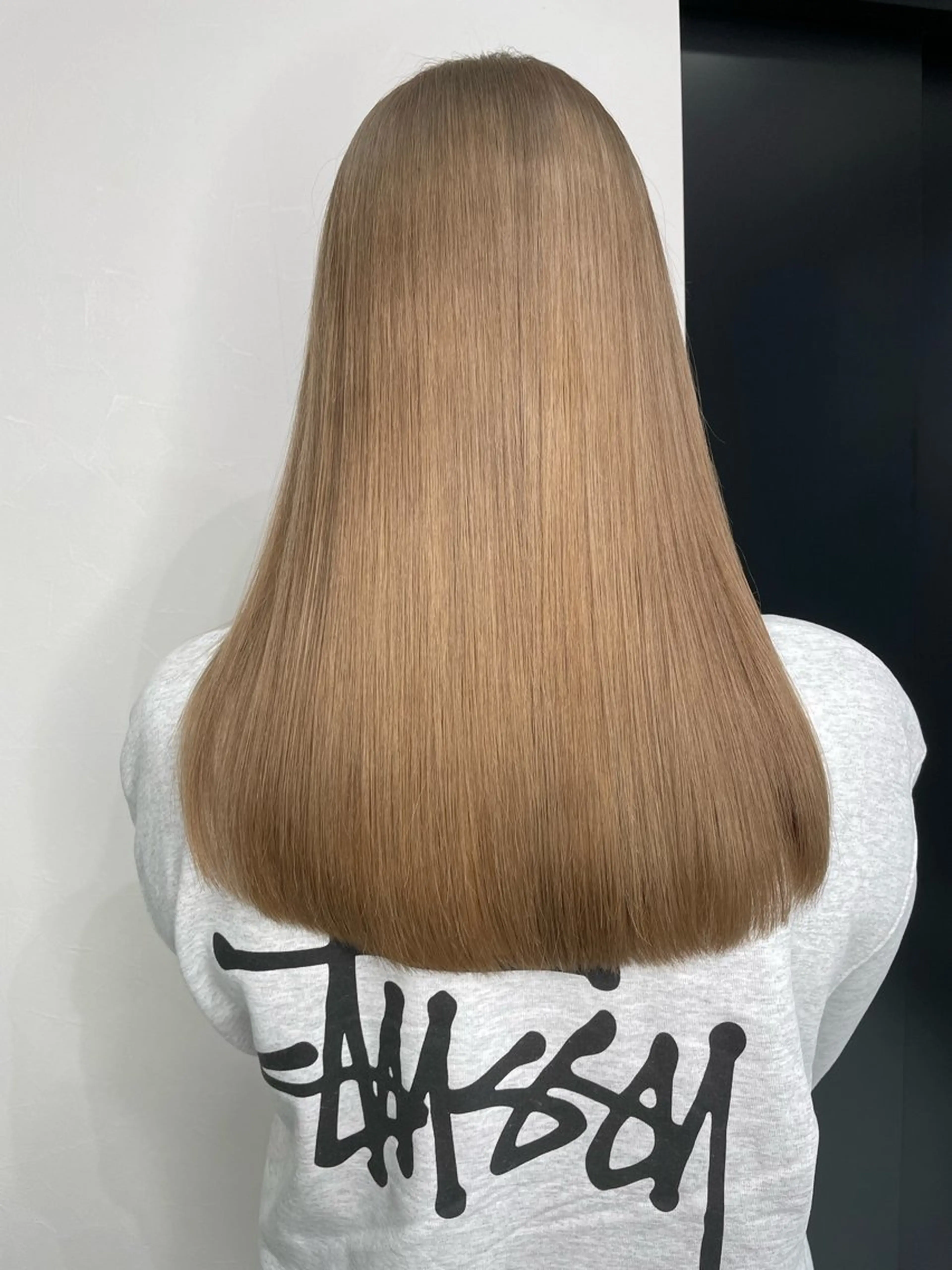 ロング ヘアカラー トリートメント 髪質改善艶髪✂︎小寺 透明感カラーのヘアスタイル