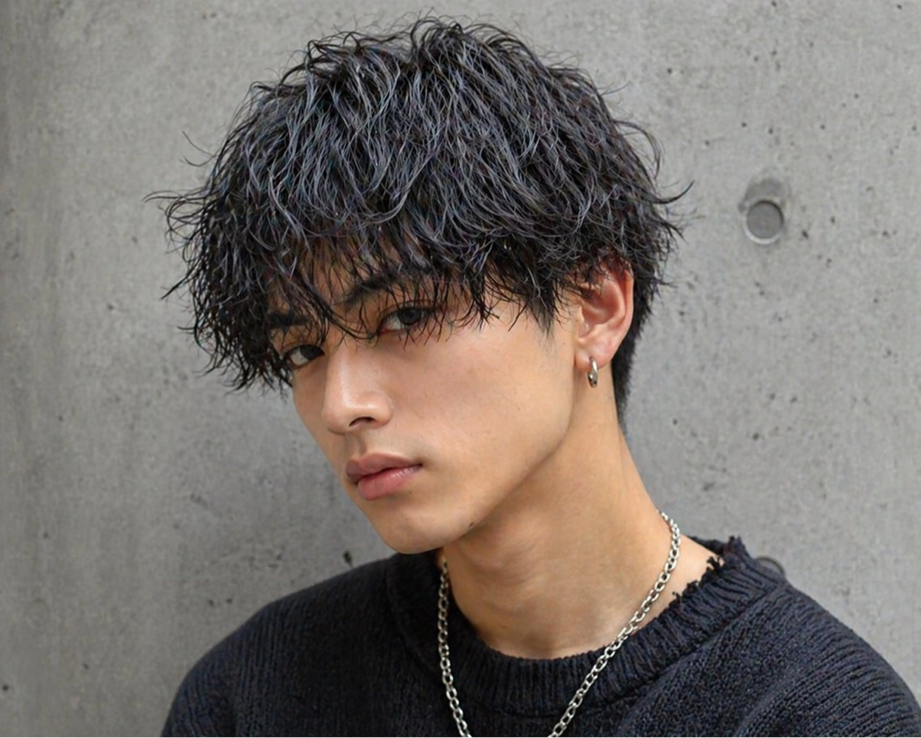 パーマ 吉田 輝のヘアスタイル