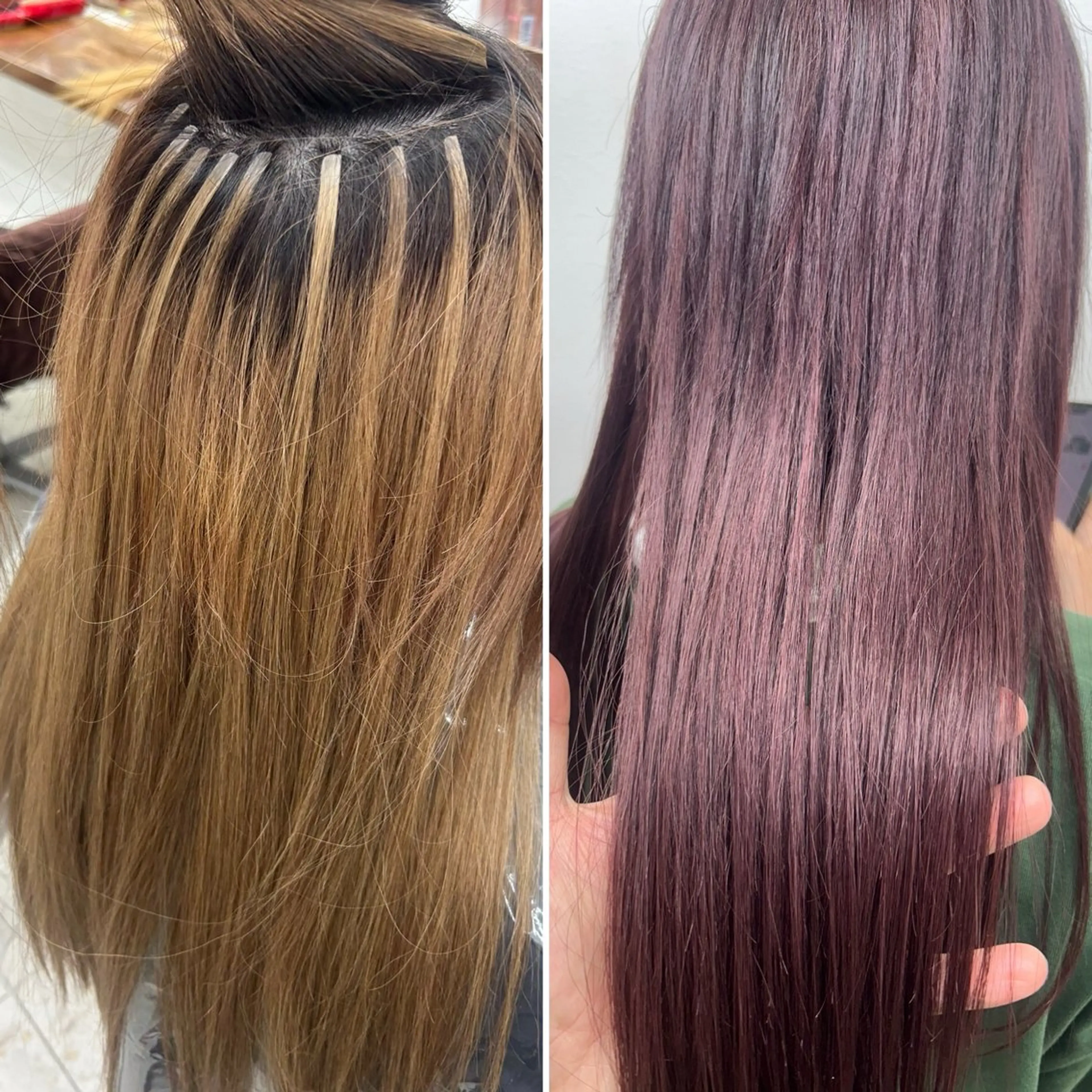 ダブルスキルエクステ /羽エクステ白石宇由のヘアスタイル