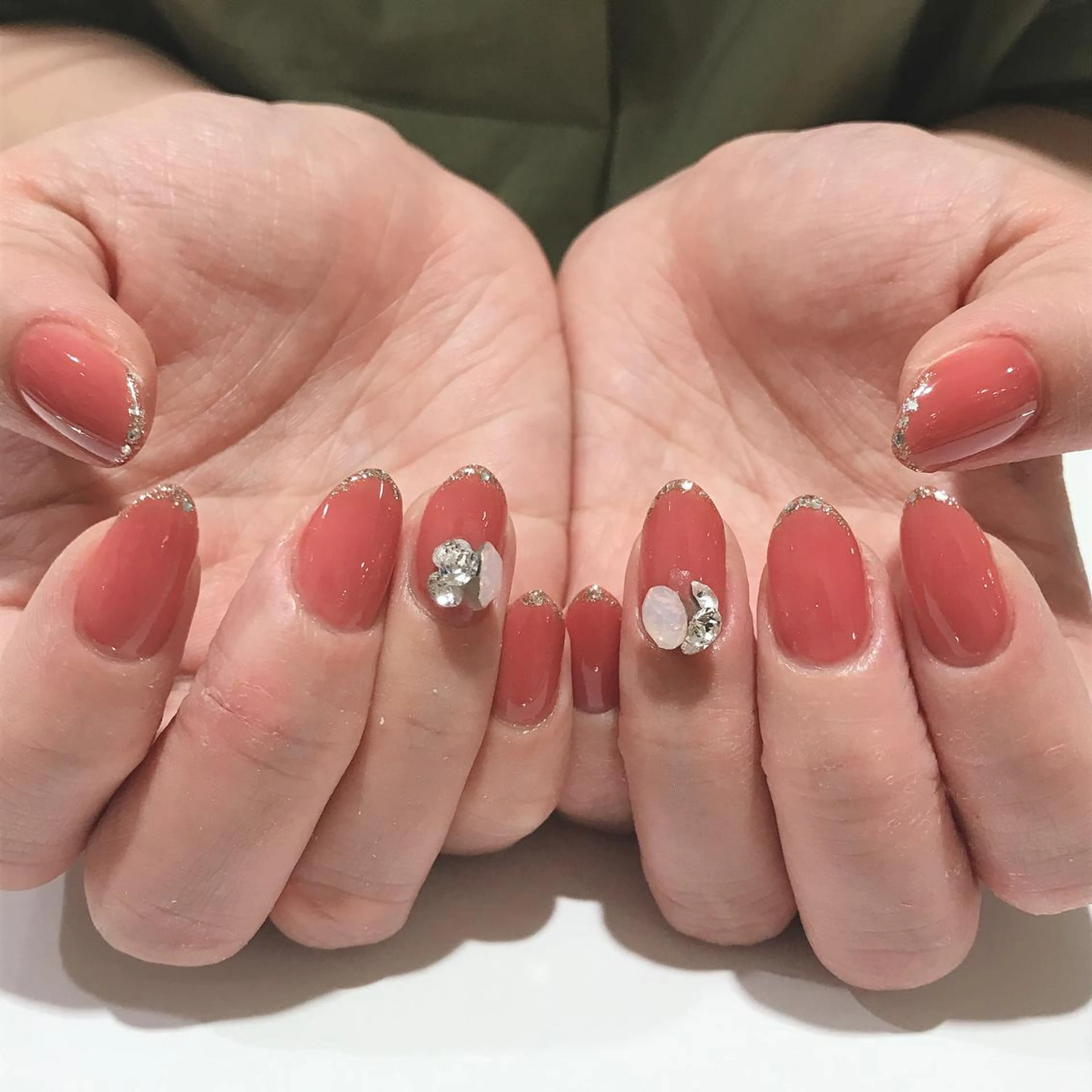 ネイル ラメ(グリッター) nailsalon SuMILEのネイルデザイン