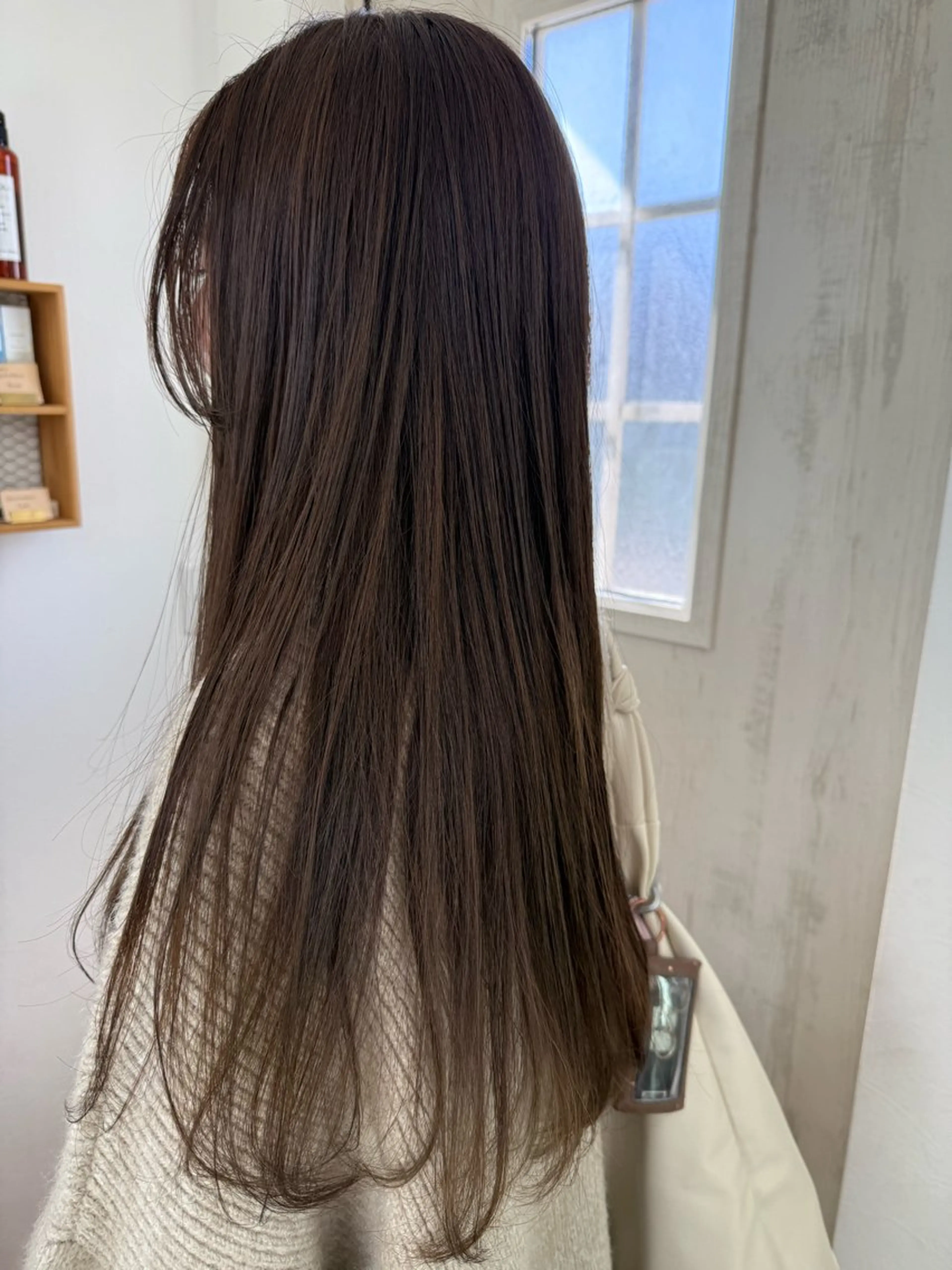 ロング カラー ヘアカラー トリートメント キノシタ マユのヘアスタイル