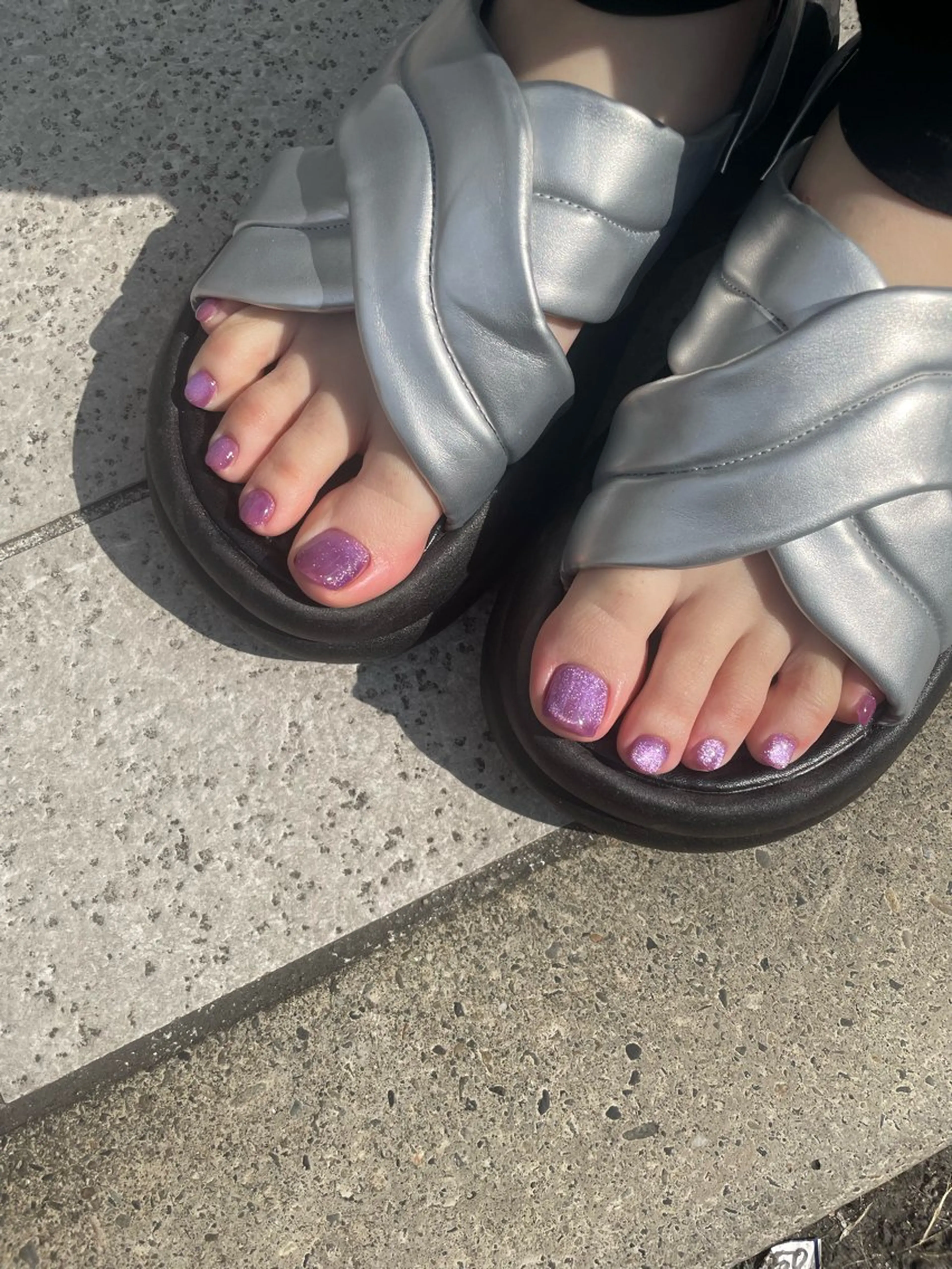 ネイル フットネイル Hisaka Mikiのネイルデザイン