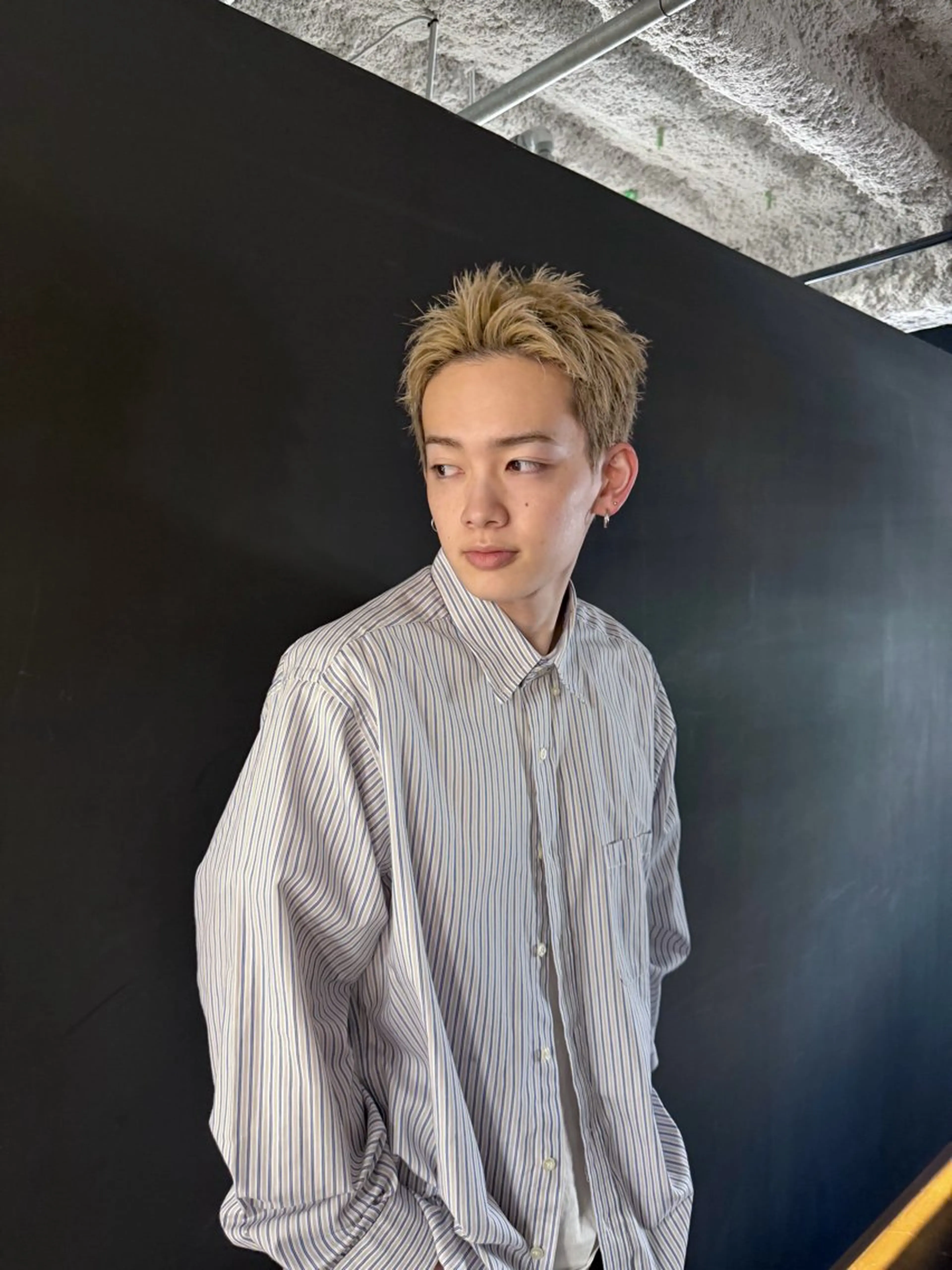 ✨メンズ👱🏻ブリーチ（リタッチ🙆🏻‍♀️）➕ワンカラー（デザインカラーでも）の写真