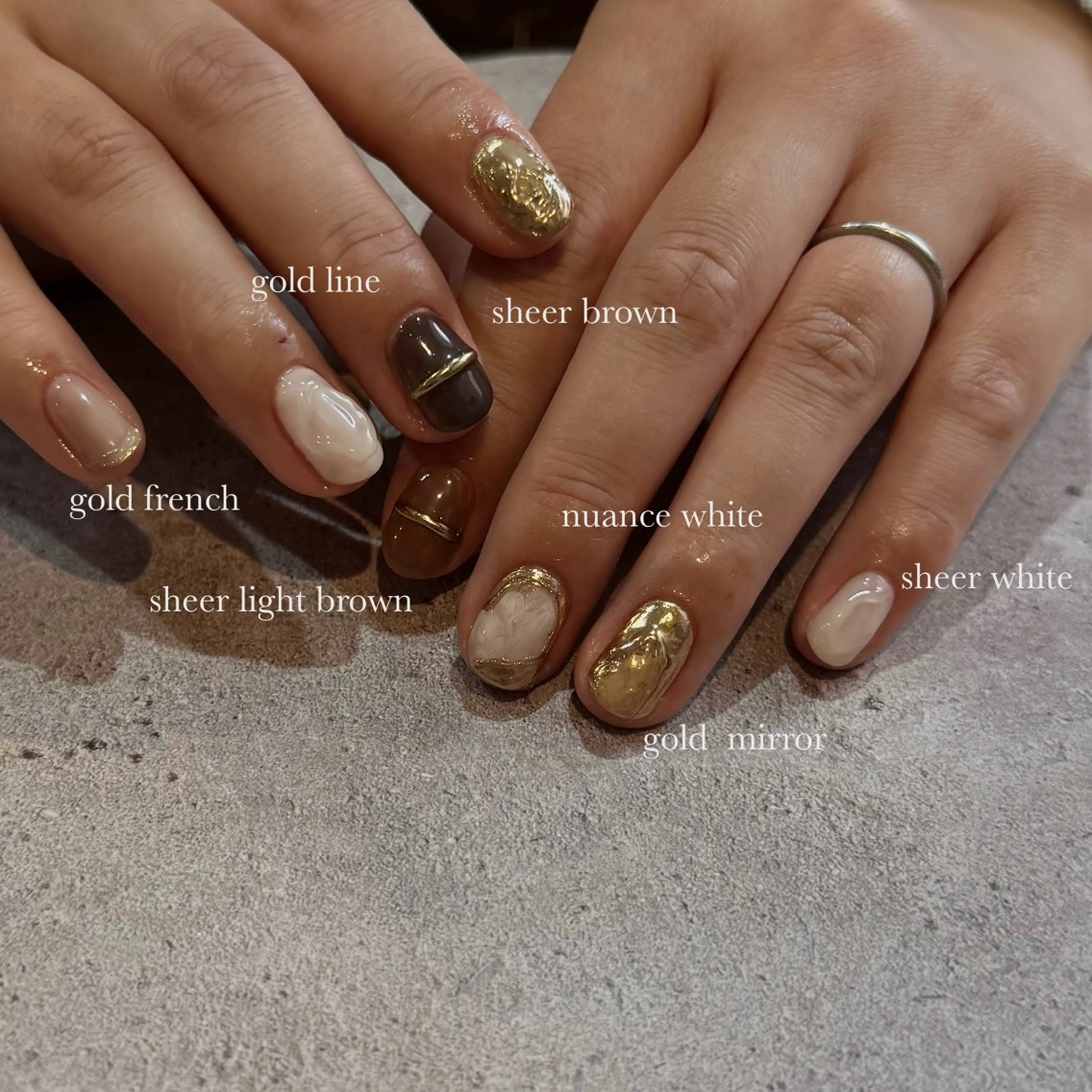 ネイル ハンドネイル Lusso Cocoroのネイルデザイン