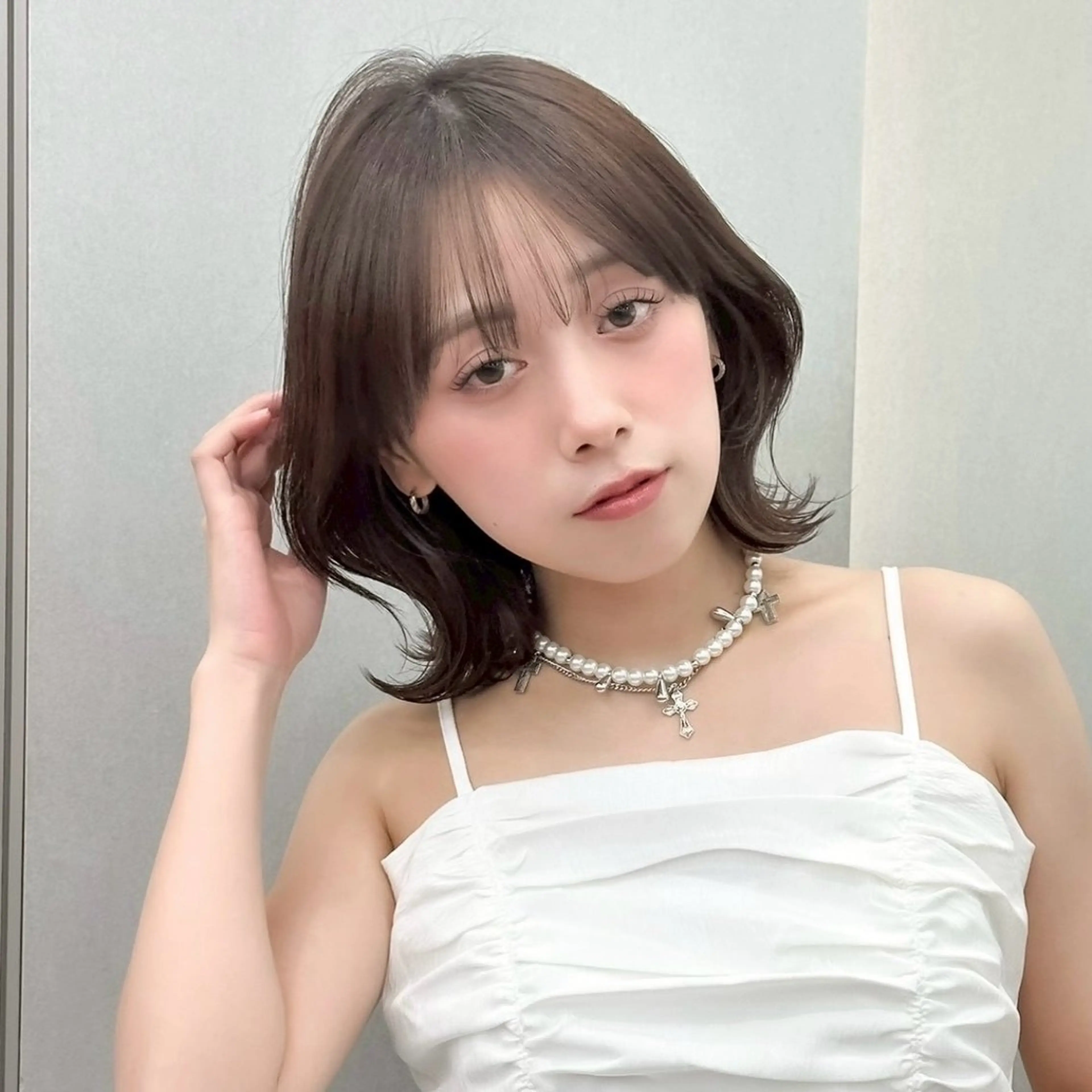 ショート カット ヘアカラー トリートメント レイヤー/ハッシュ/ ボブ/縮毛/内藤康太のヘアスタイル