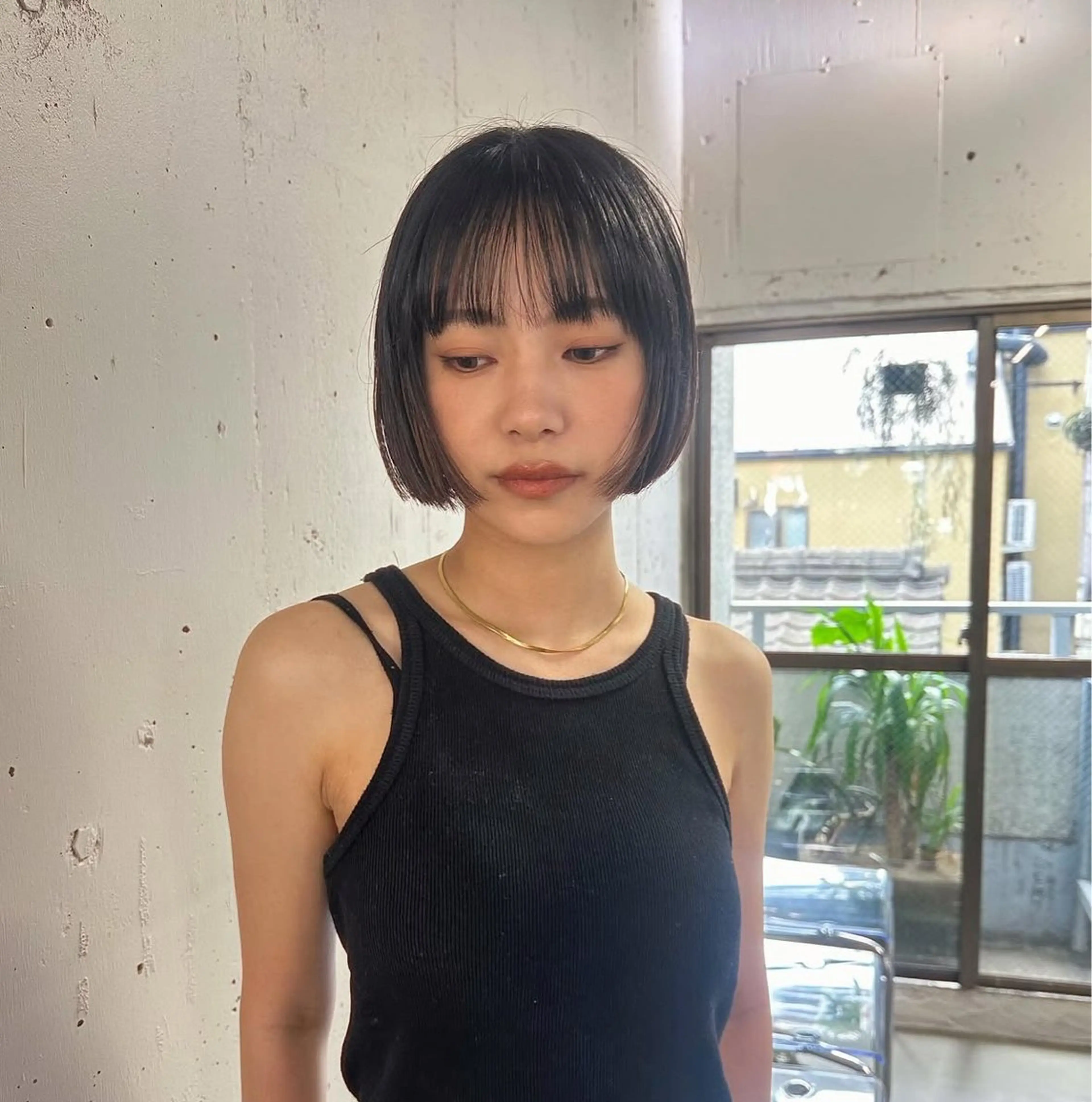 ショート カット ボブ/顔周りレイヤー 似合わせcut🪽のヘアスタイル