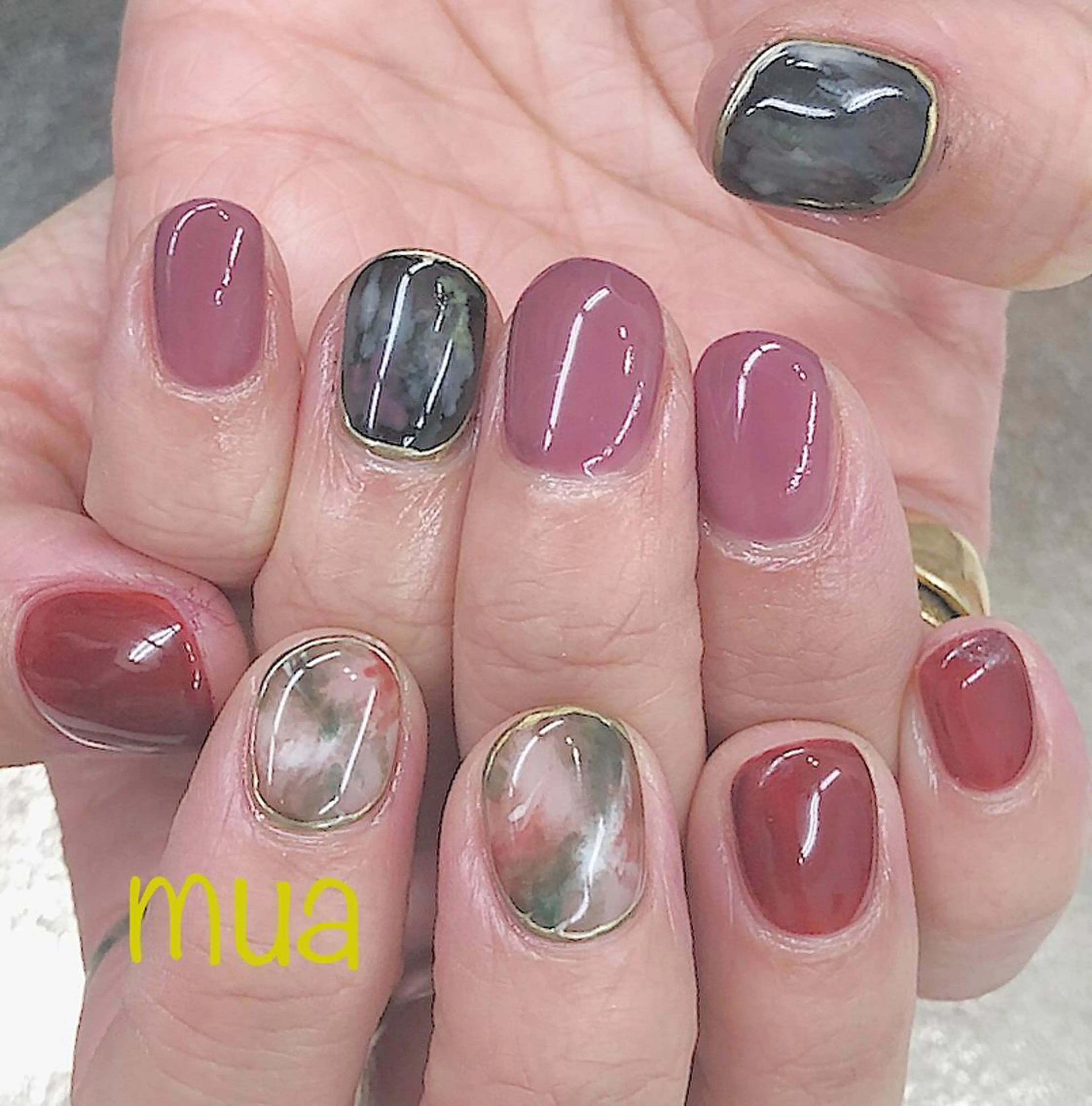 ネイル ハンドネイル mua nail mikiのネイルデザイン