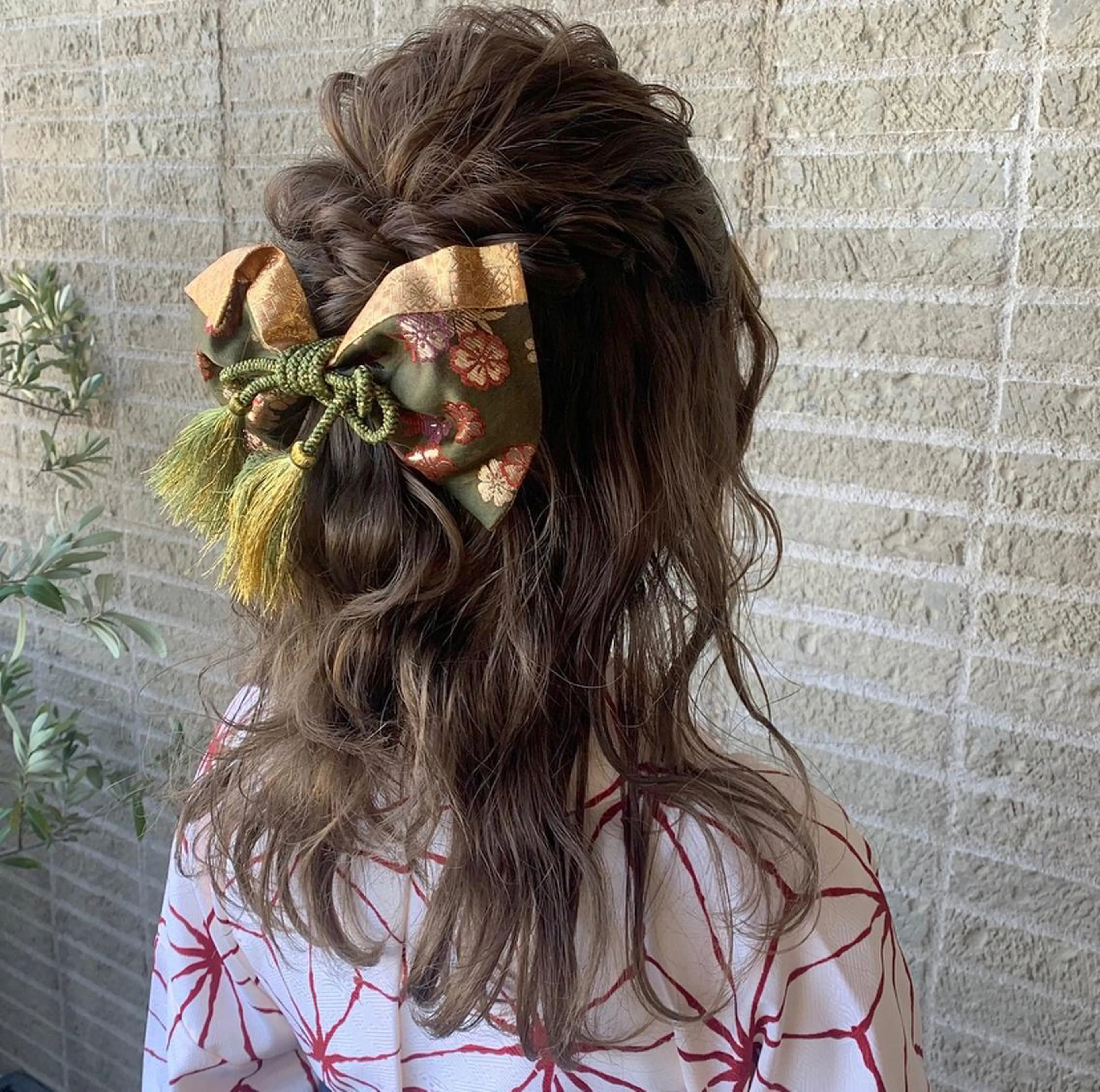 ヘアアレンジ 卒業式のヘアスタイル 山口 莉奈のヘアスタイル