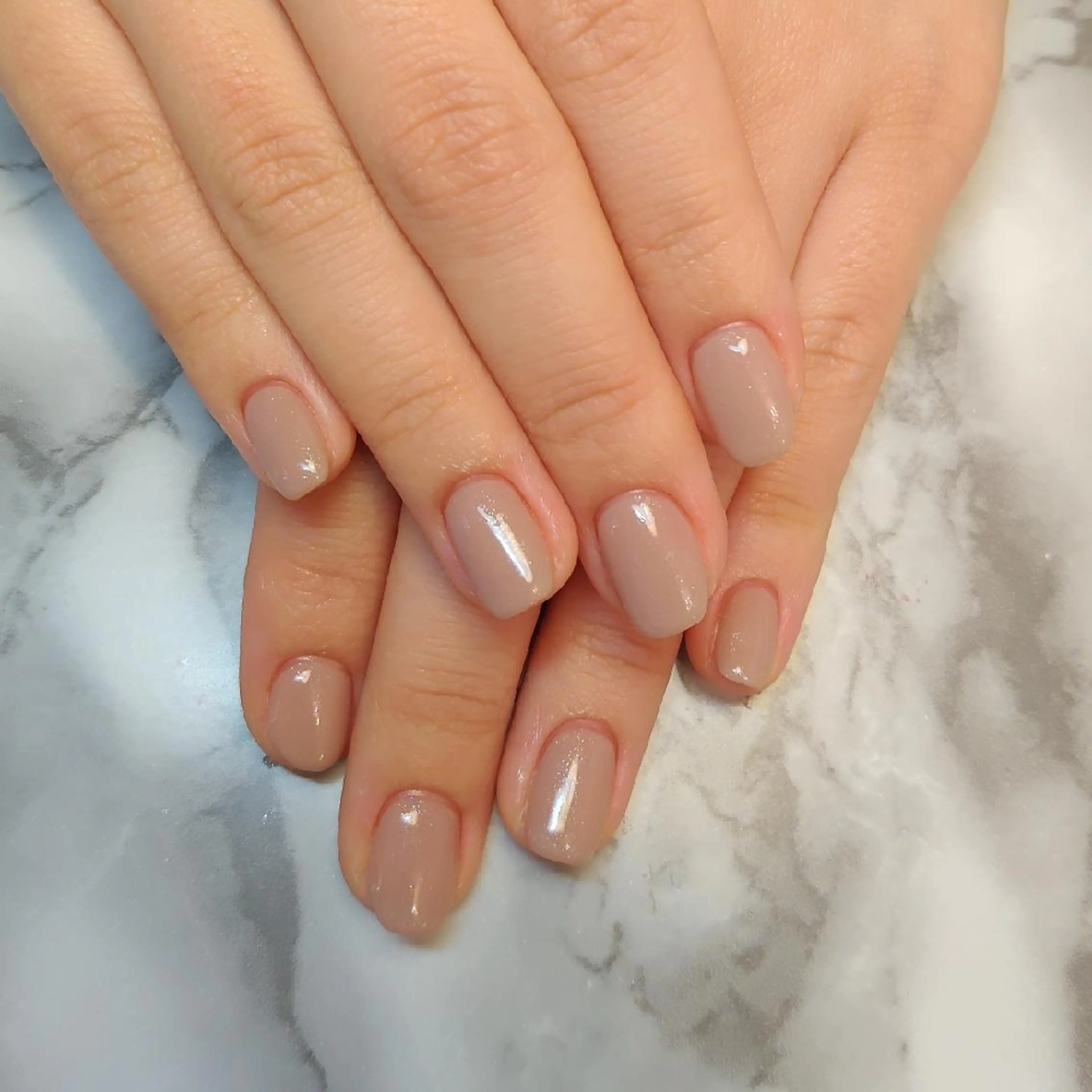 ネイル ワンカラーネイル ジェヌインネイル 河内のネイルデザイン