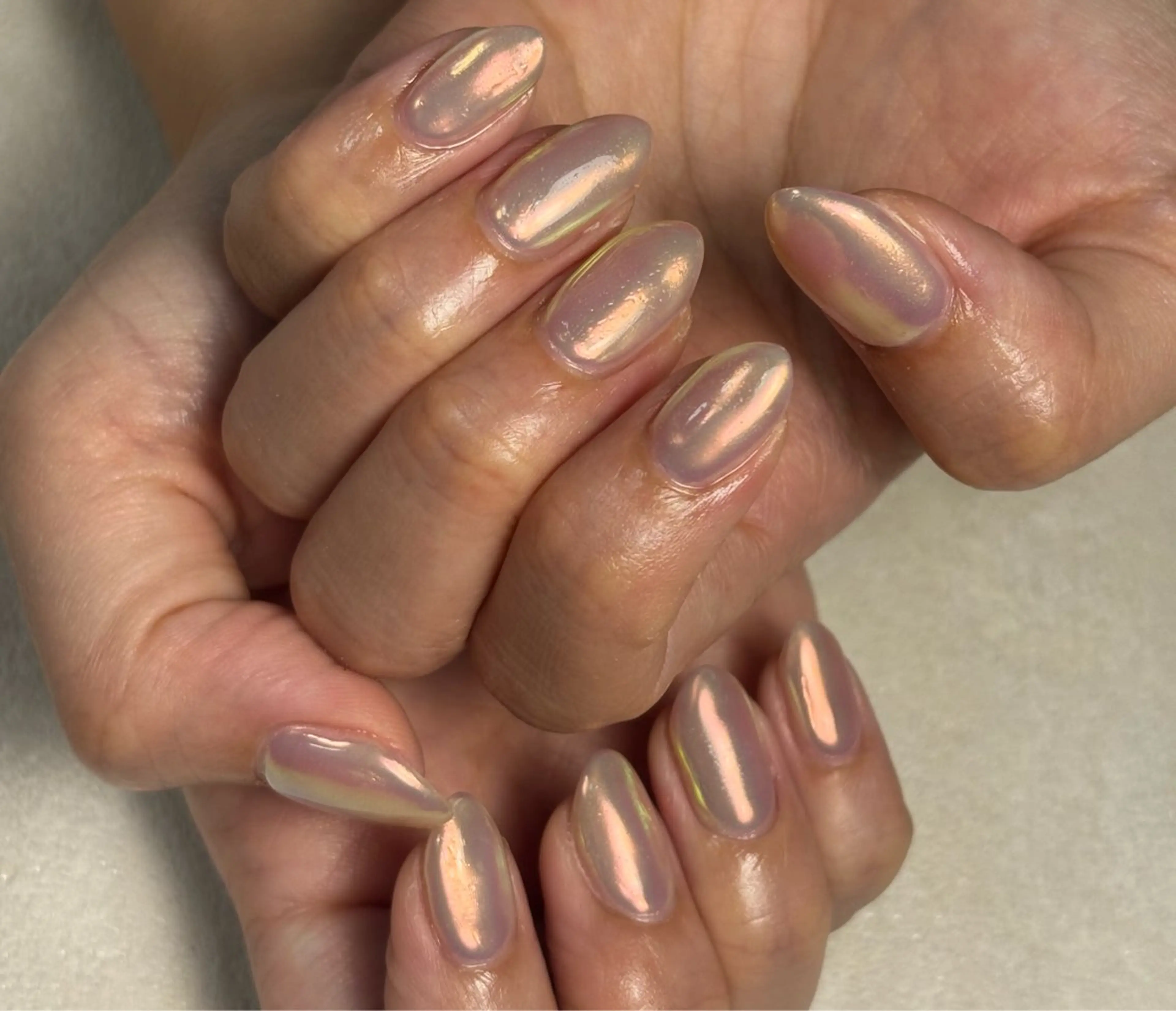 ネイル オーロラネイル フットネイル フレンチネイル ジェルネイル マグネットネイル ハンドネイル kiki nail たまプラーザのネイルデザイン