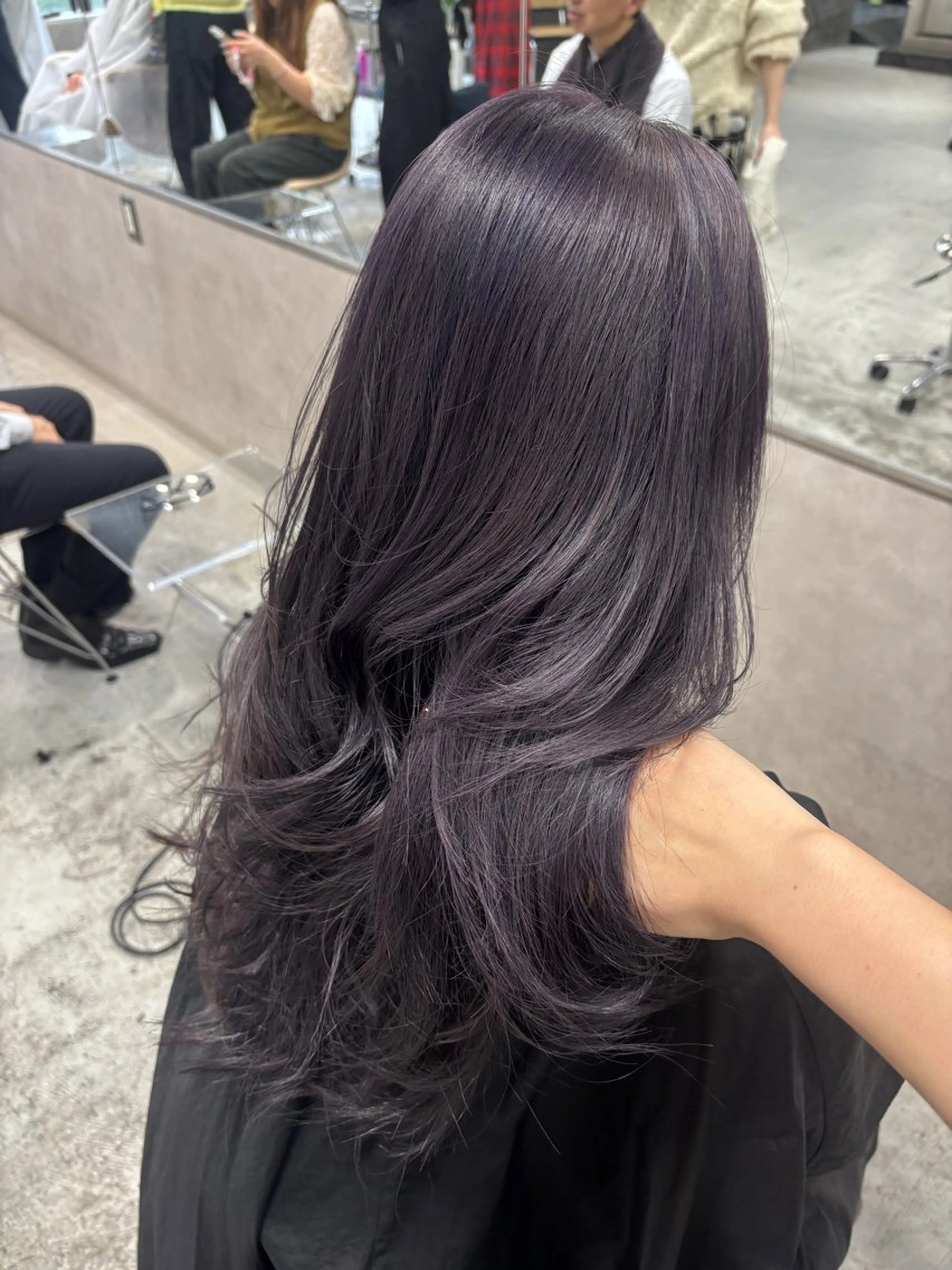 ロング 長崎 紗南のヘアスタイル