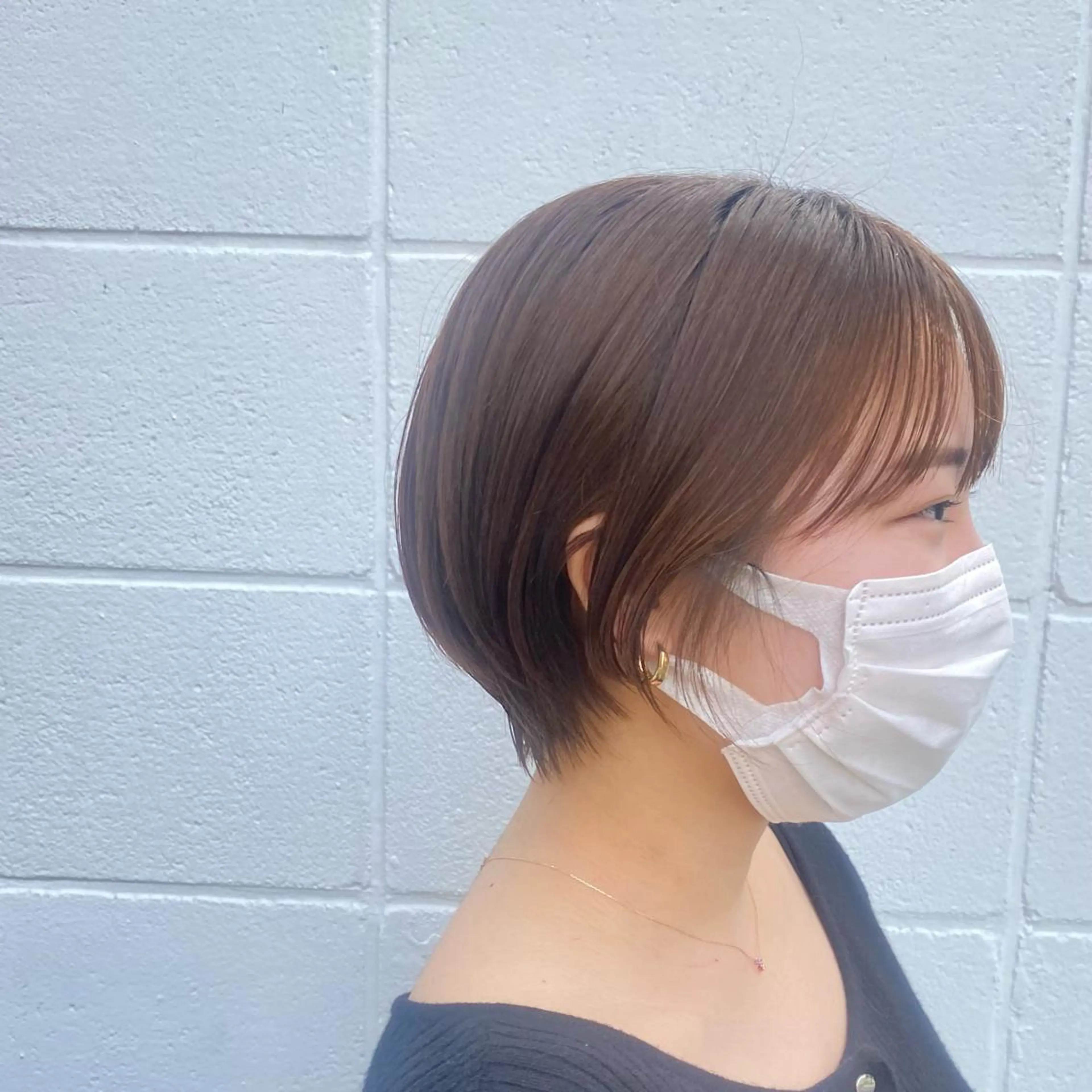 ショート 丸みショート ショートヘア カット rikako ✩ 大宮hips.*のヘアスタイル