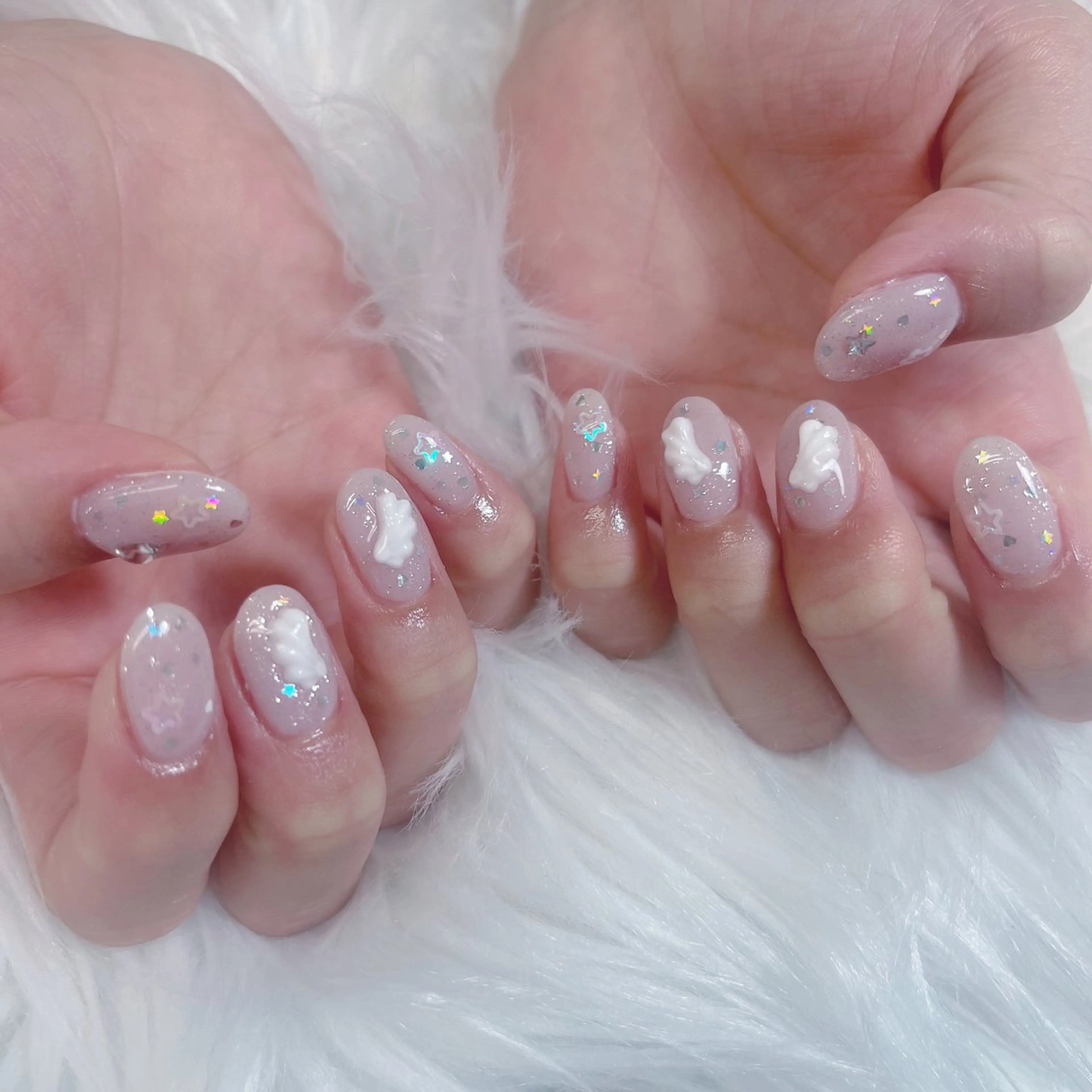 ネイル Maya 🧊🫧‪のネイルデザイン