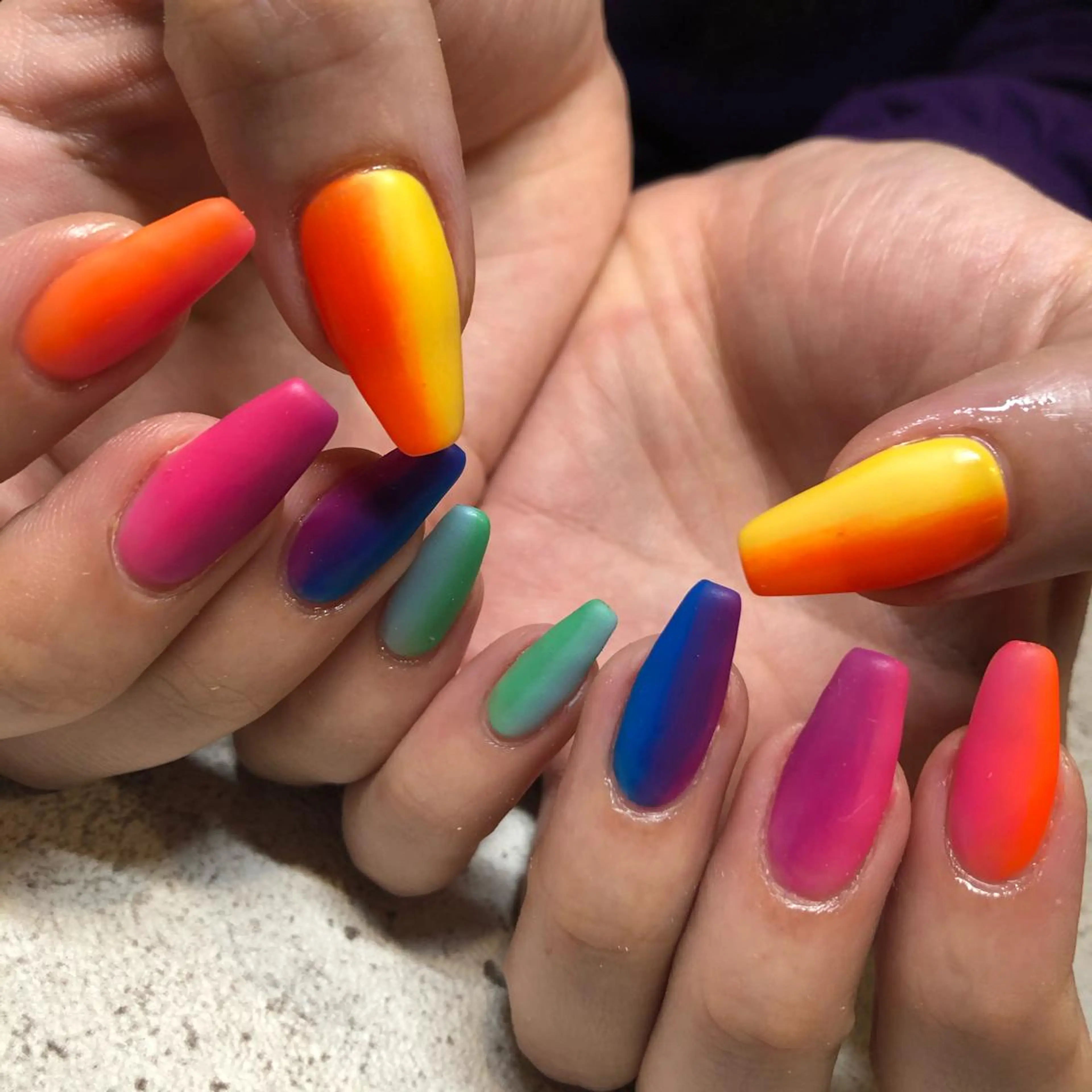 ネイル ハンドネイル umber 三茶1分のネイルデザイン