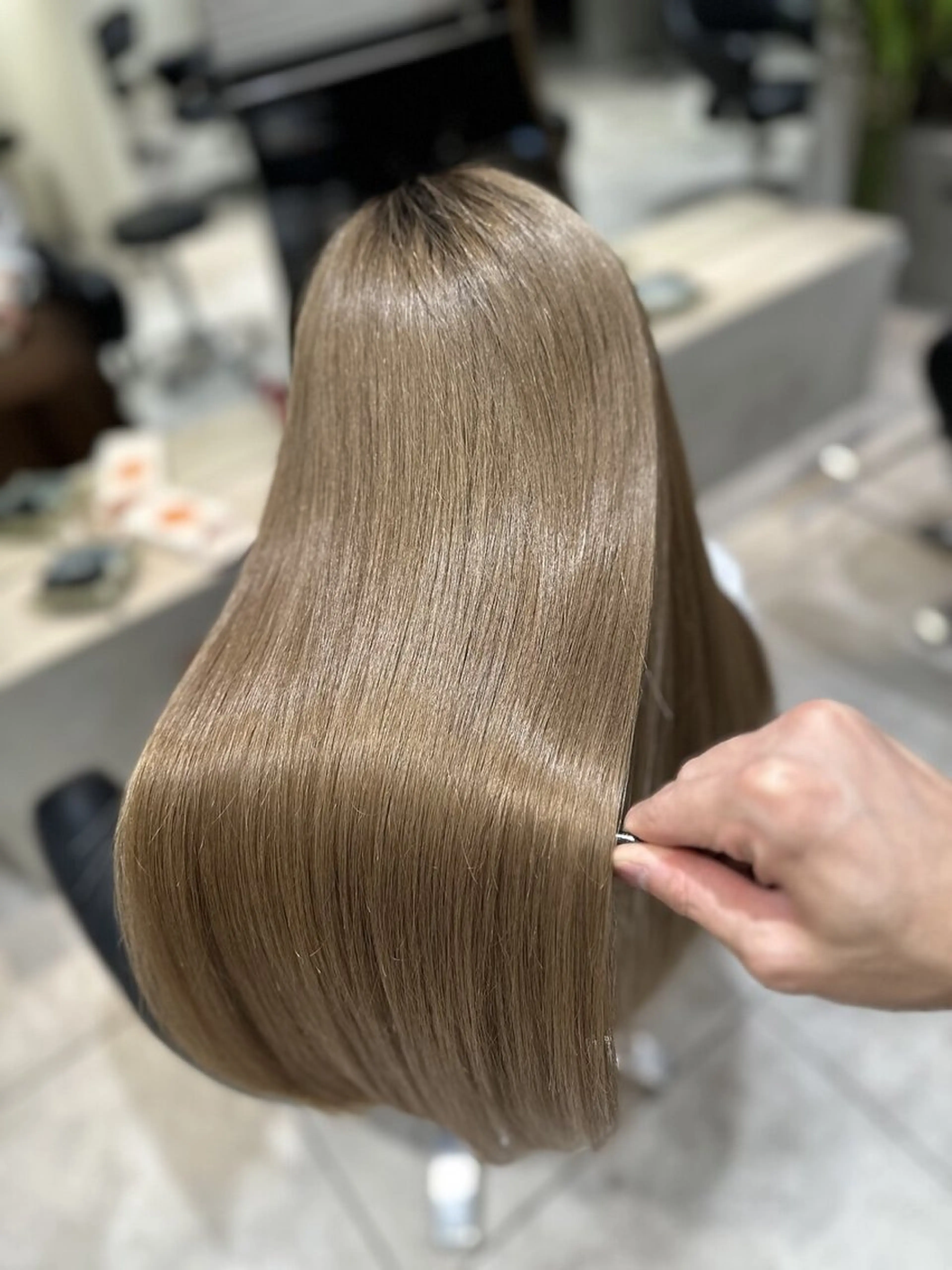 ロング 縮毛矯正 トリートメント 美髪矯正🫧艶髪特化 🫧関口太郎のヘアスタイル