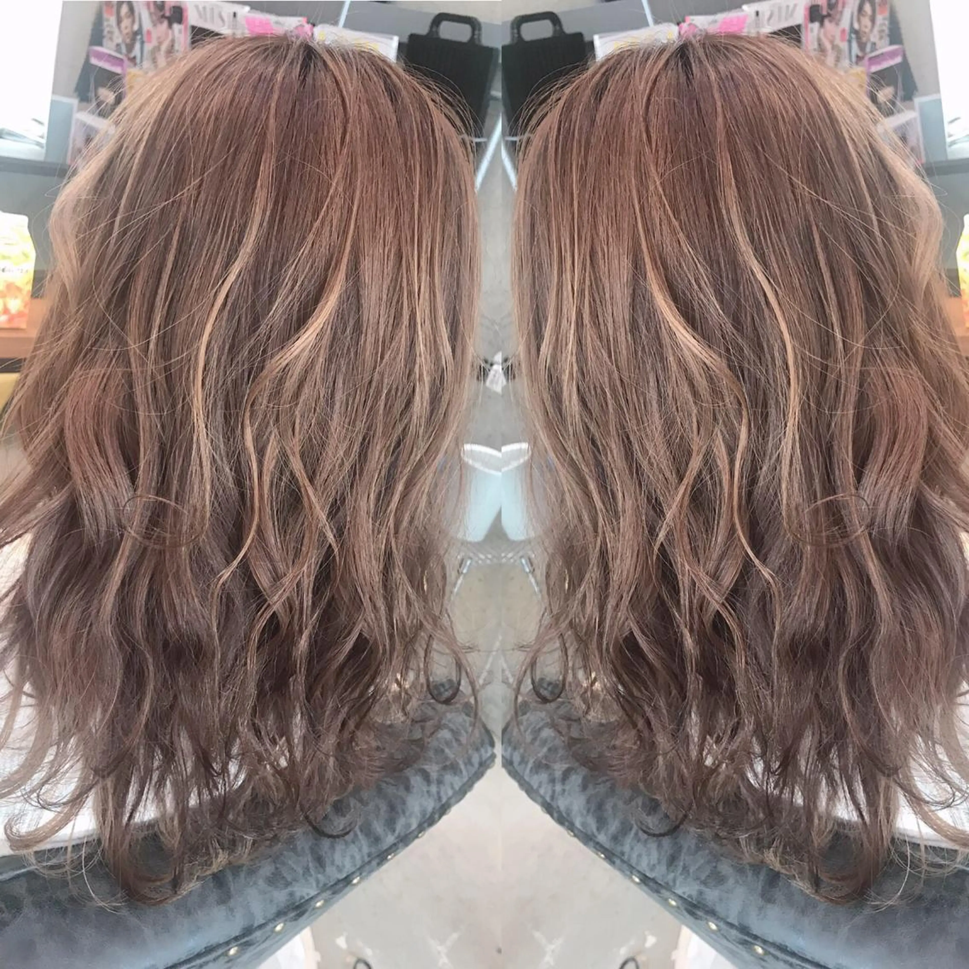 ロング カラー ✨縮毛矯正/髪質改善 錦糸町/松坂拓馬のヘアスタイル