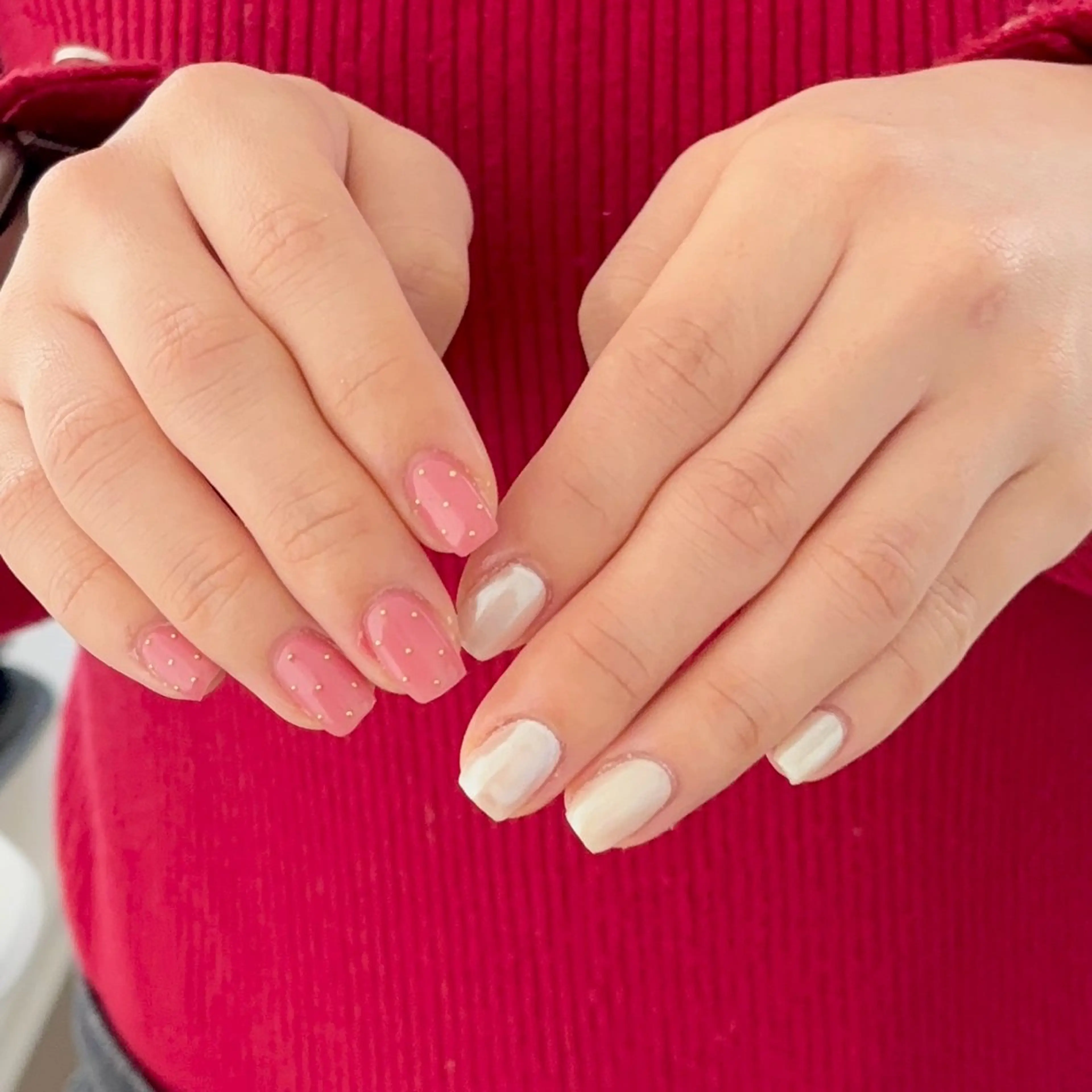 ネイル フレンチネイル キラキラネイル 韓国ネイル ミラーネイル ニュアンスネイル private salon zzz…のネイルデザイン