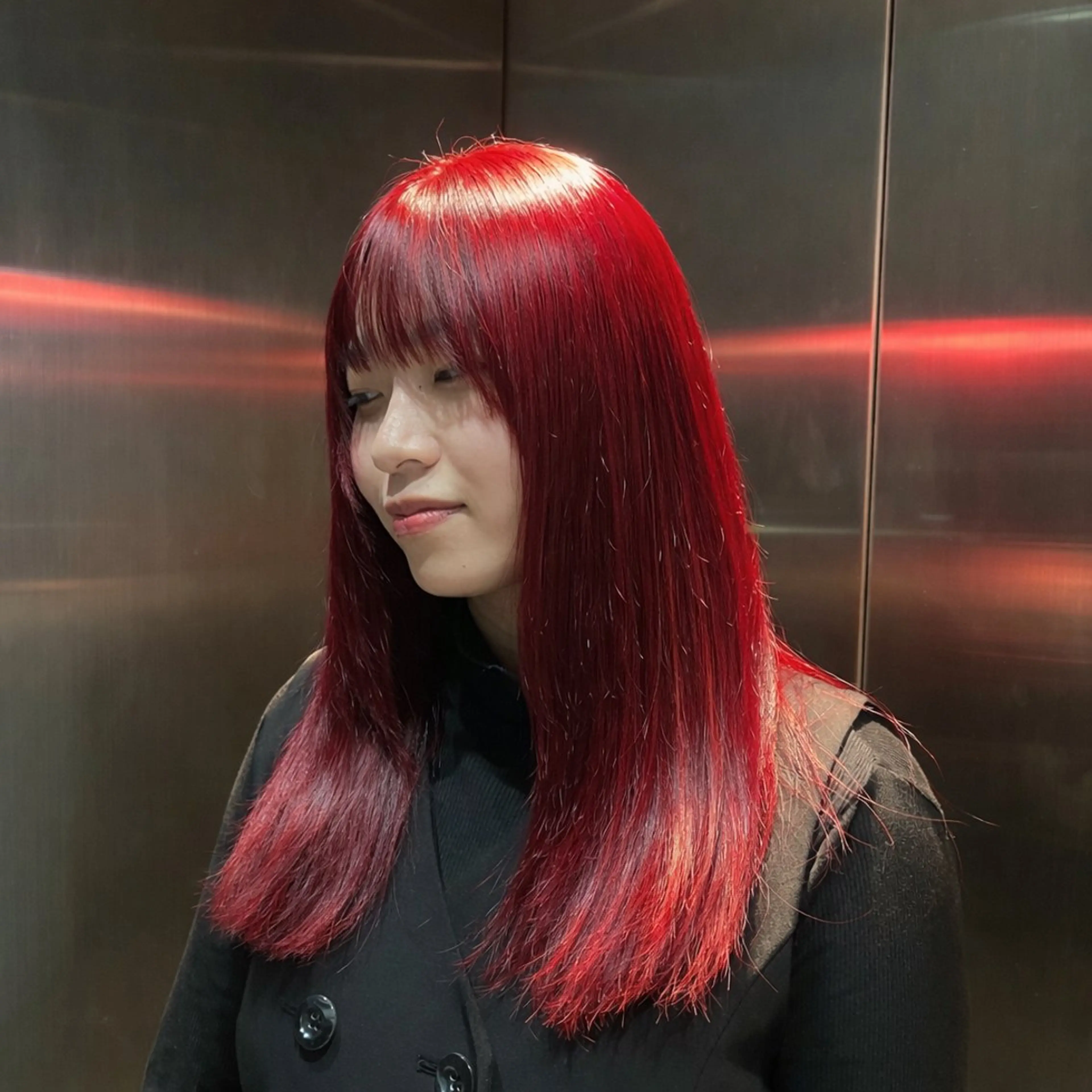 ミディアム カラー ヘアカラー &so.／ meru🐑🌱のヘアスタイル