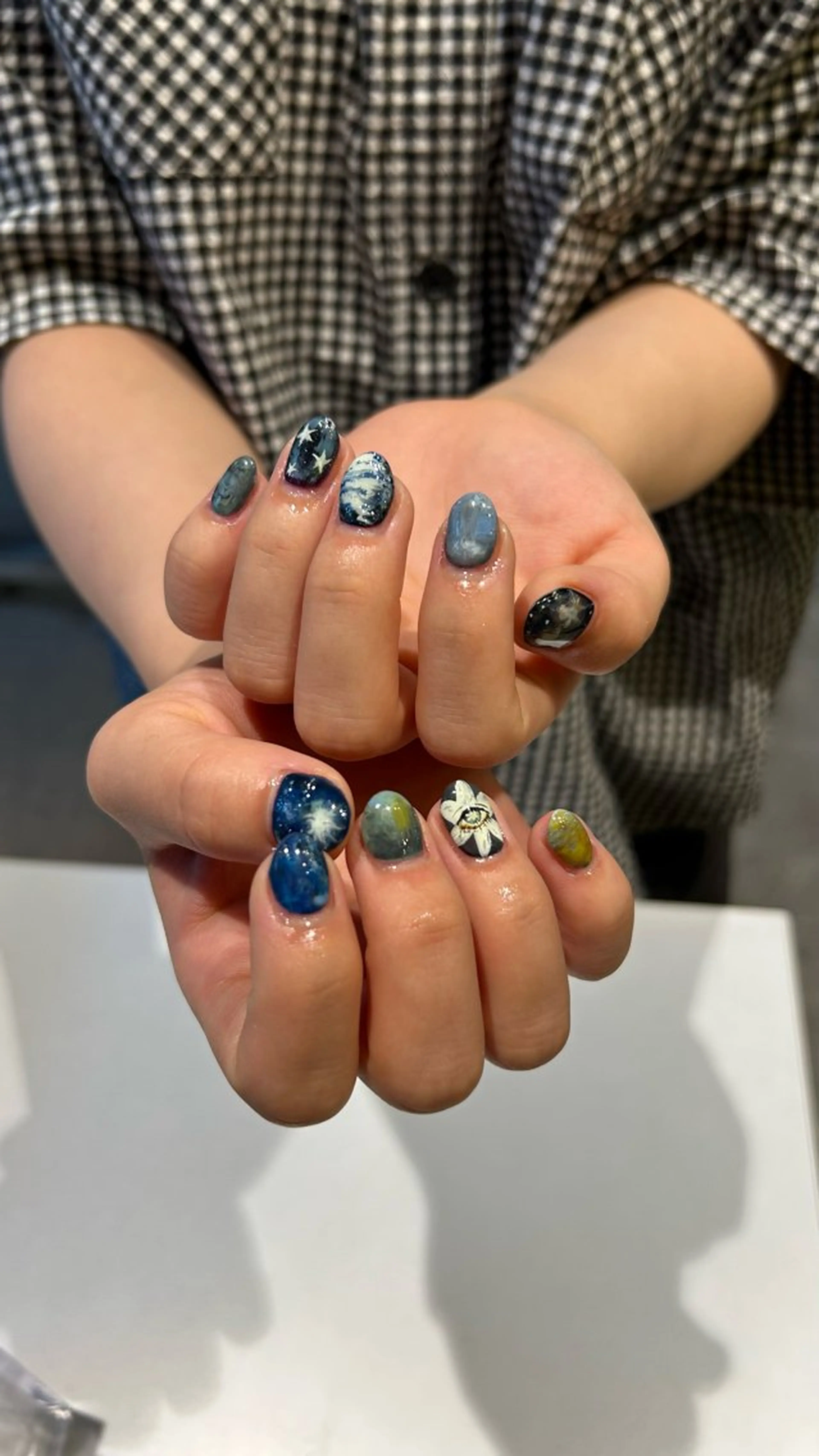 ネイル アートネイル ハンドネイル ᗰIᖇᗩ☼ 𐦍 ☼ ᑎᗩIᒪのネイルデザイン