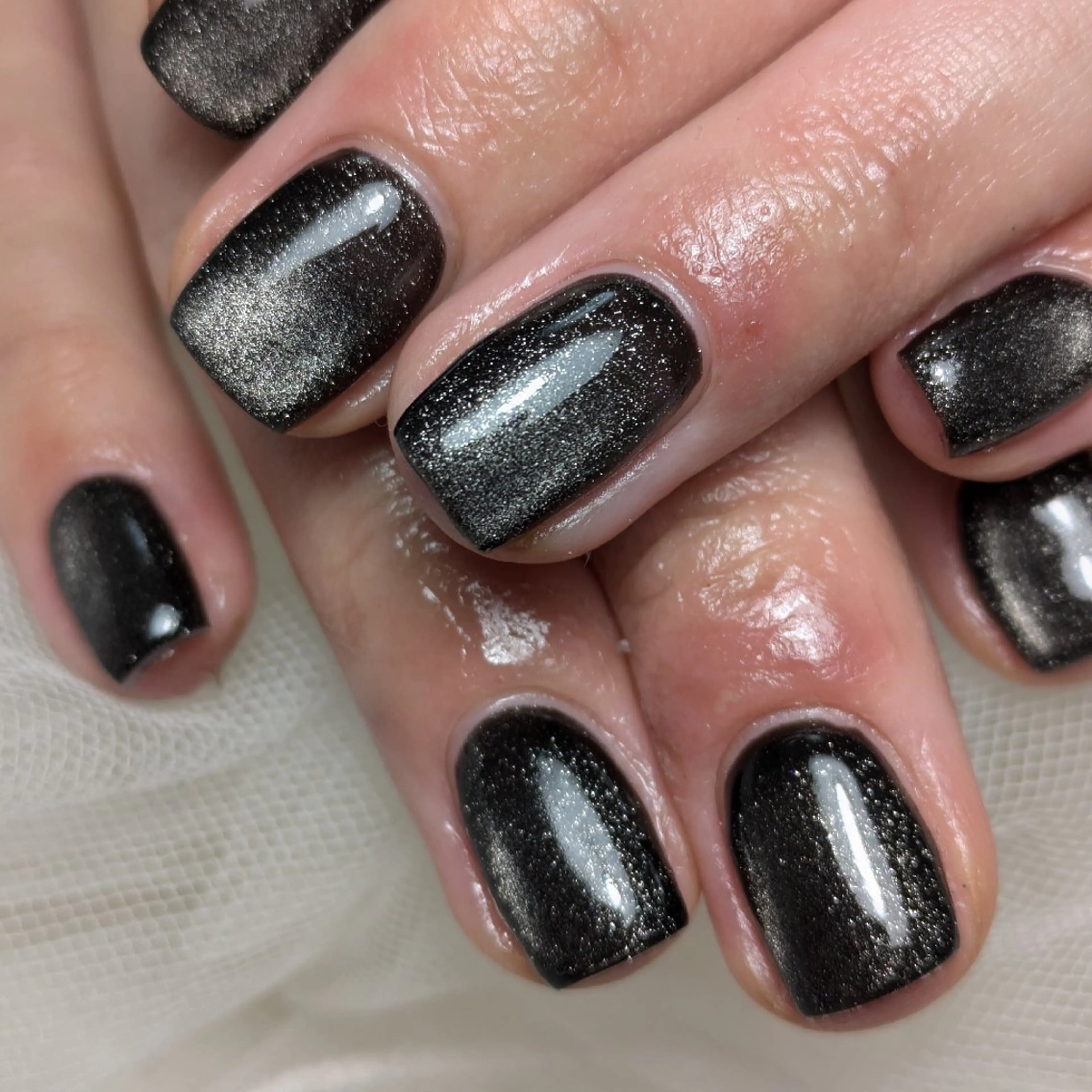 ネイル マグネットネイル ハンドネイル 門戸厄神プライベートサロンulunail所属・ulunail mikaのネイルデザイン