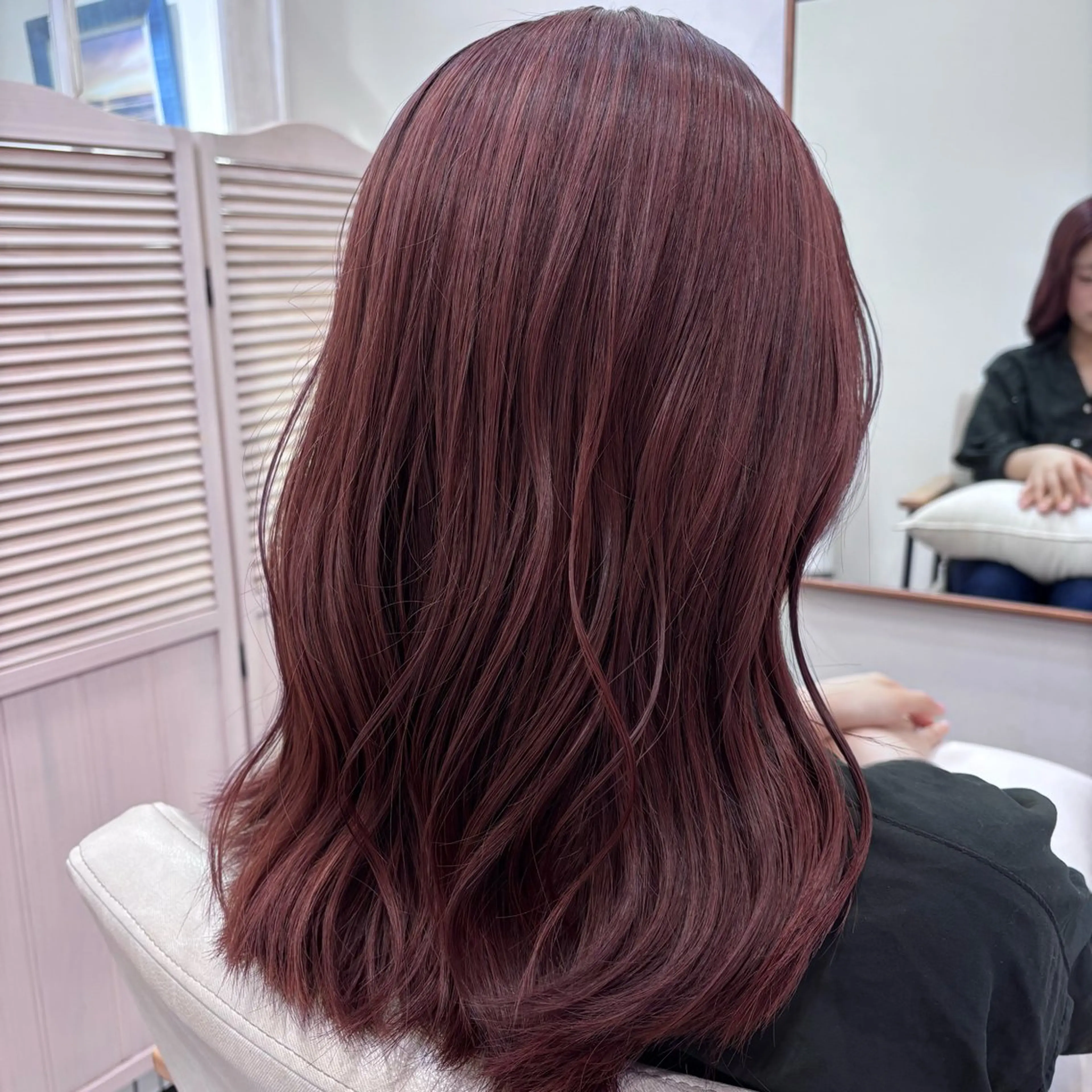 ロング ヘアカラー トリートメント Monan 海老名店 manaのヘアスタイル