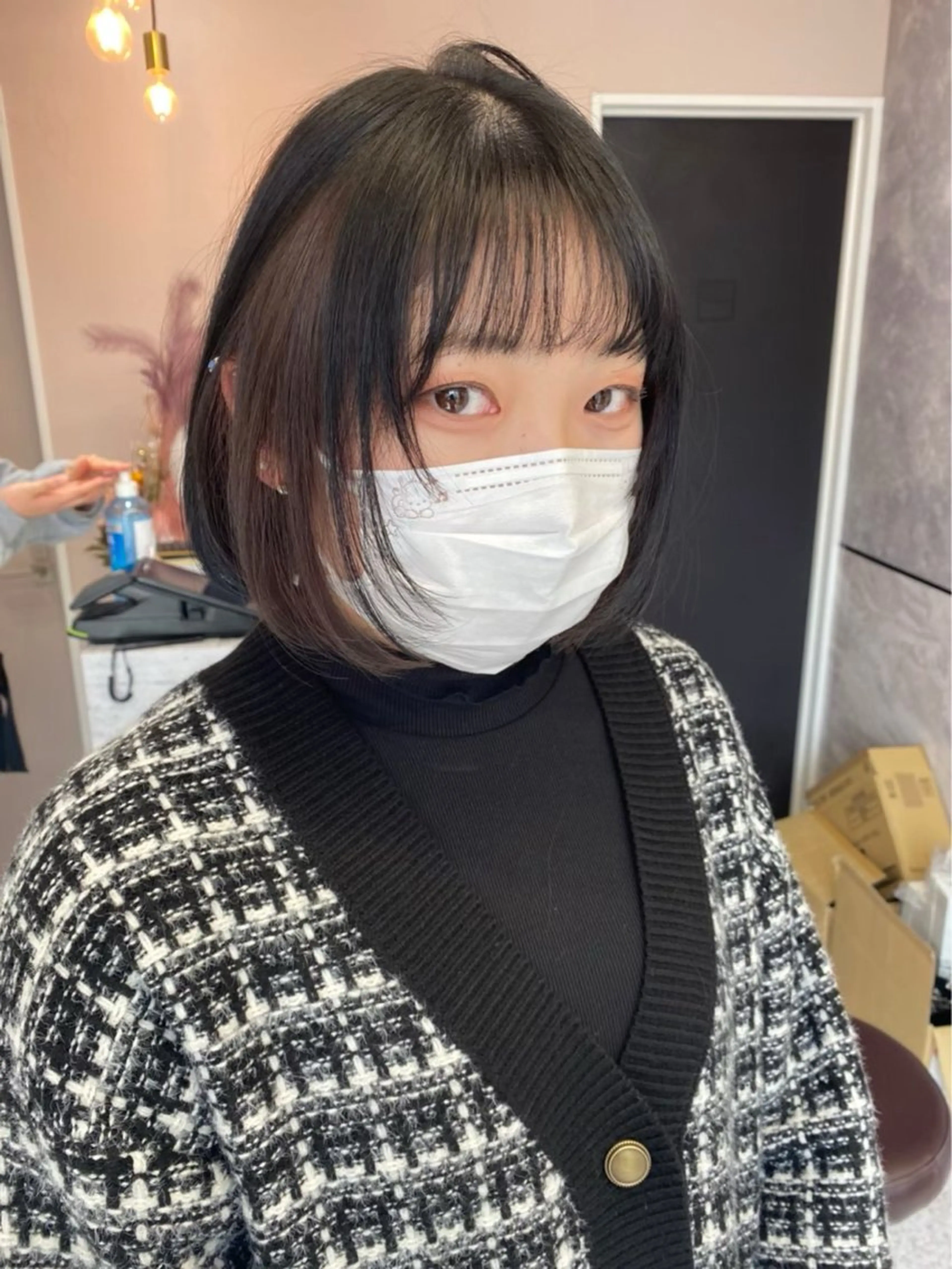 カラー SigmaLatte _momokaのヘアスタイル