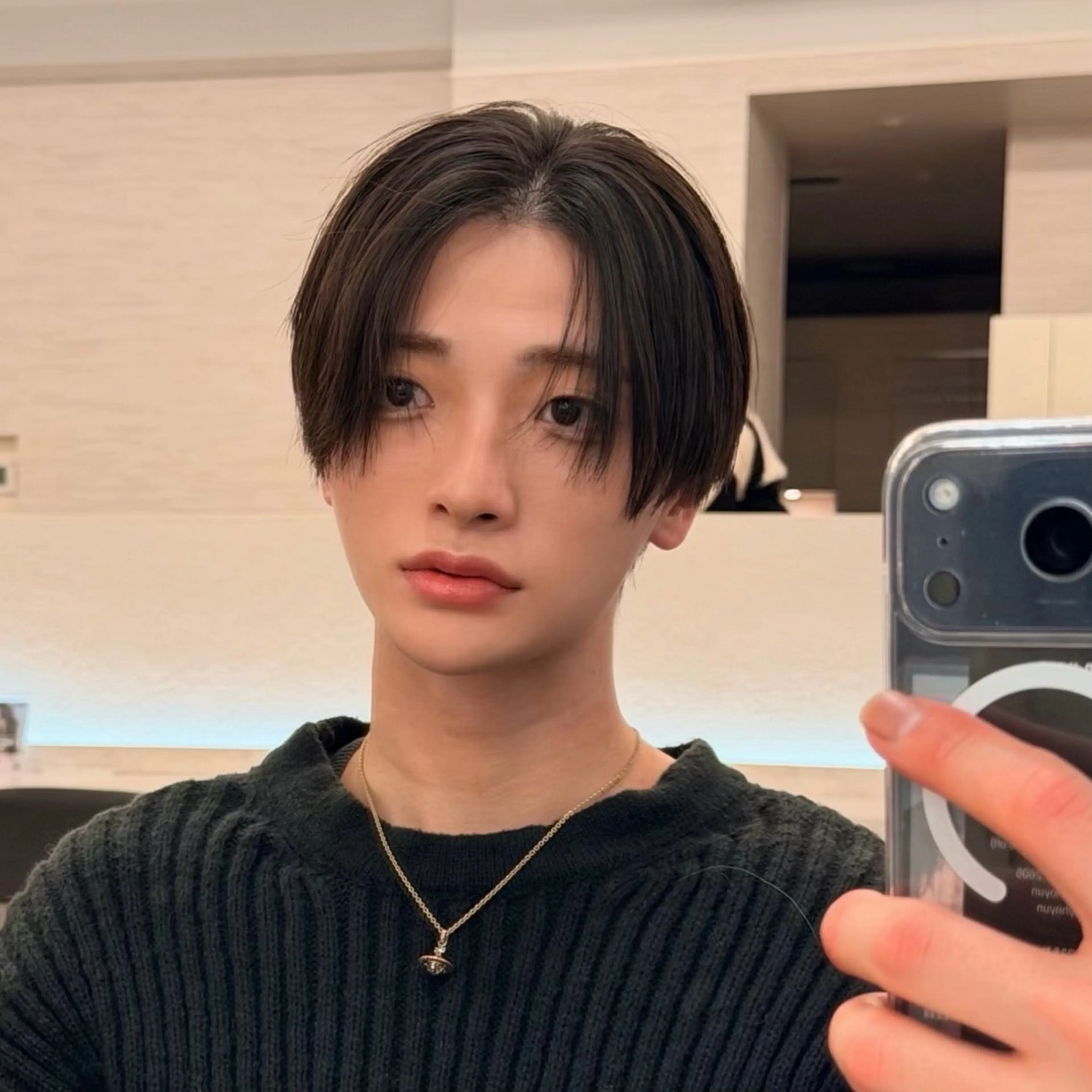 パーマ メンズ メンズ韓国風 縮毛矯正 カット 縮毛矯正 韓国メンズヘア☆ 韓国ヘアYUTOのヘアスタイル