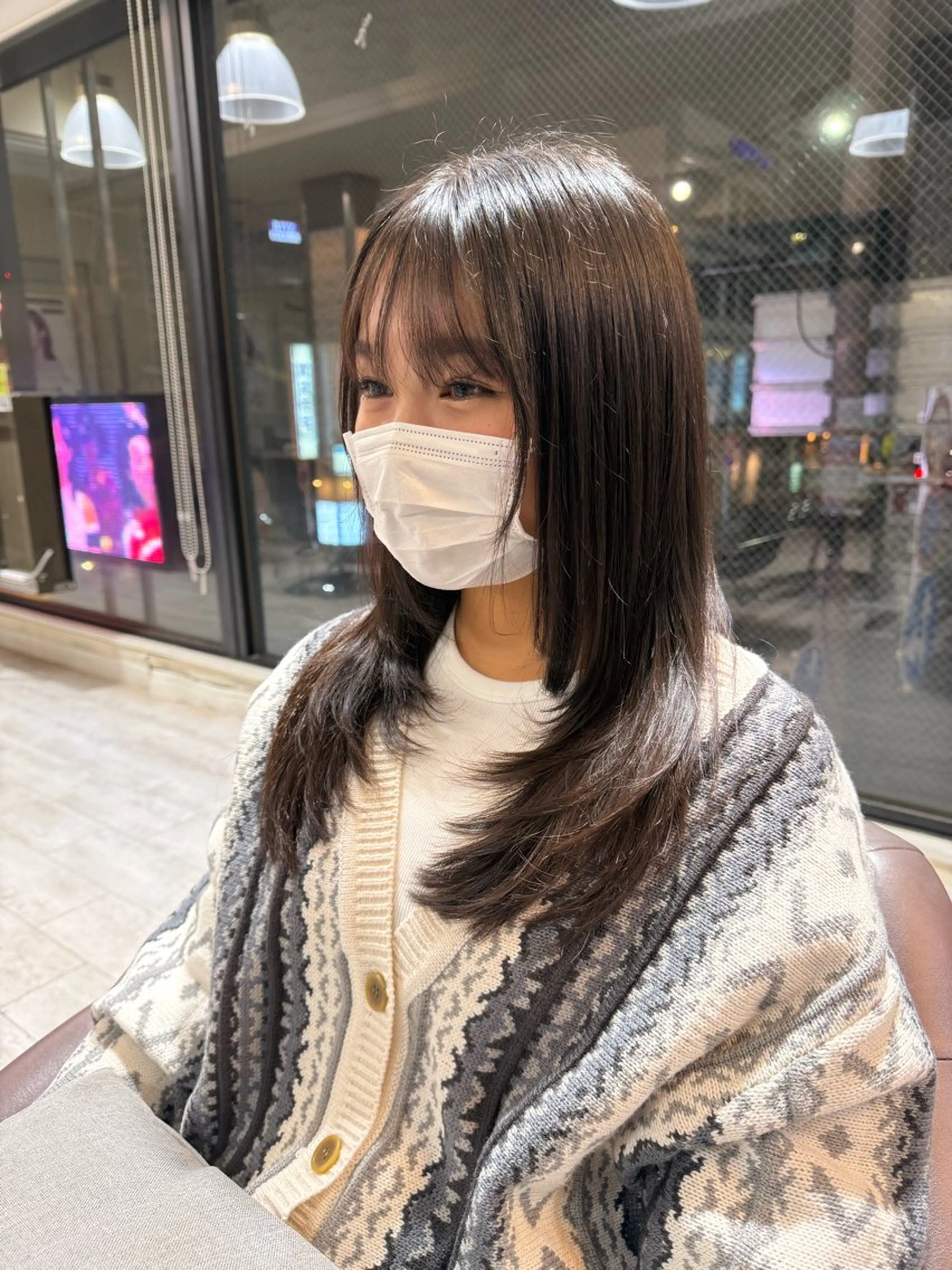 ロング 山口拓海 【顔周り小顔カット】のヘアスタイル