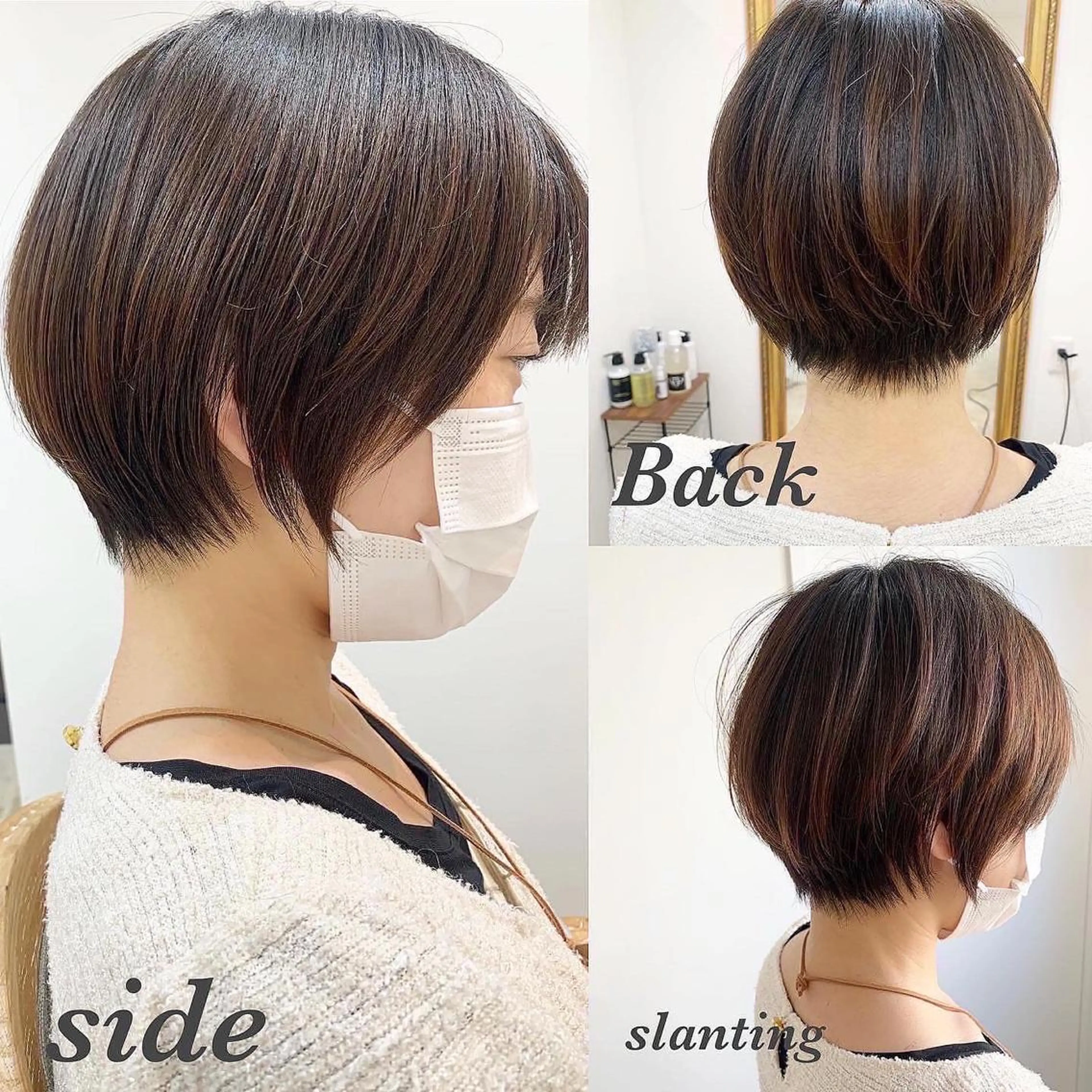 ショート ショートヘア ショート&ボブ井上 菜樹のヘアスタイル