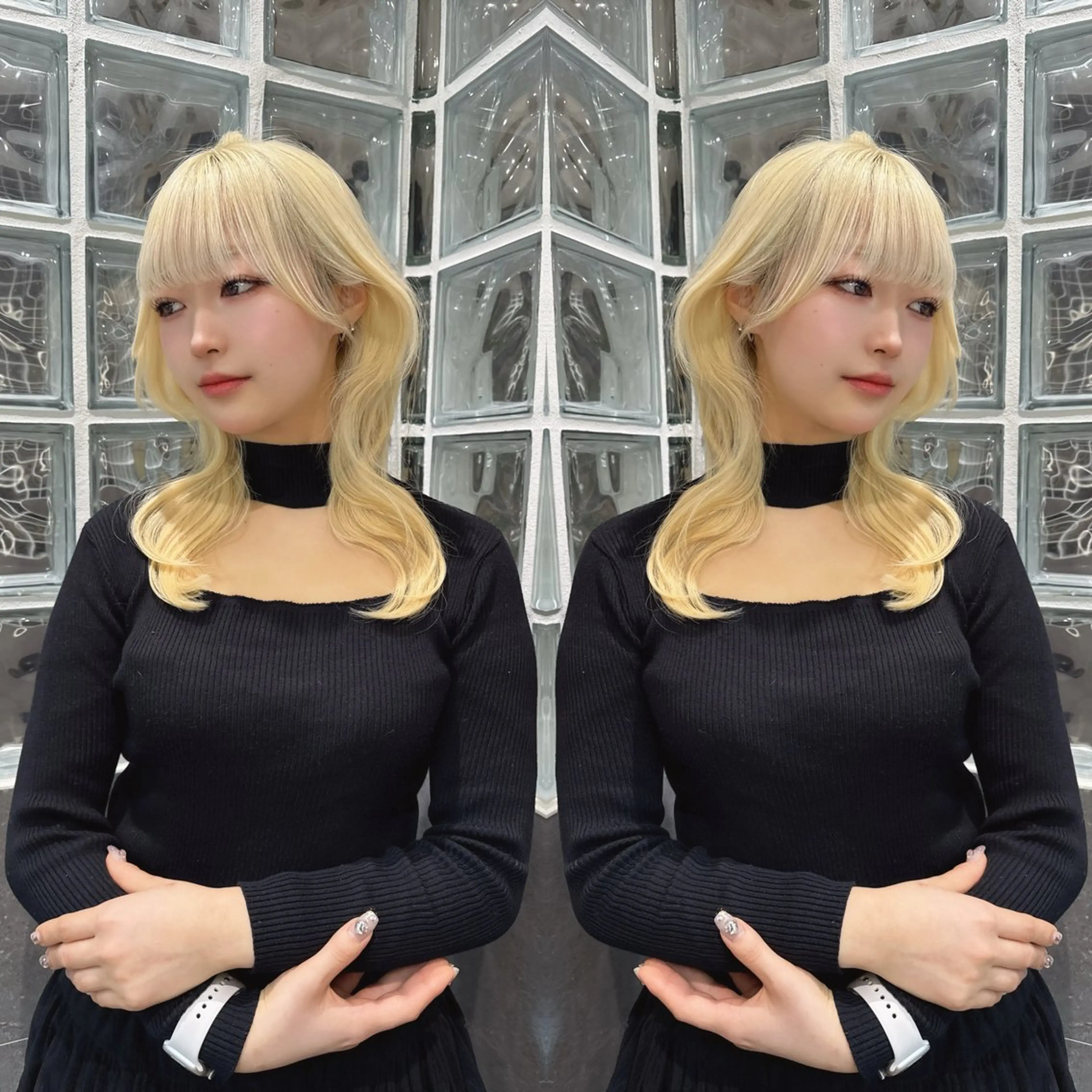 ロング ヘアカラー 透明感✖️暖色 shuheiのヘアスタイル