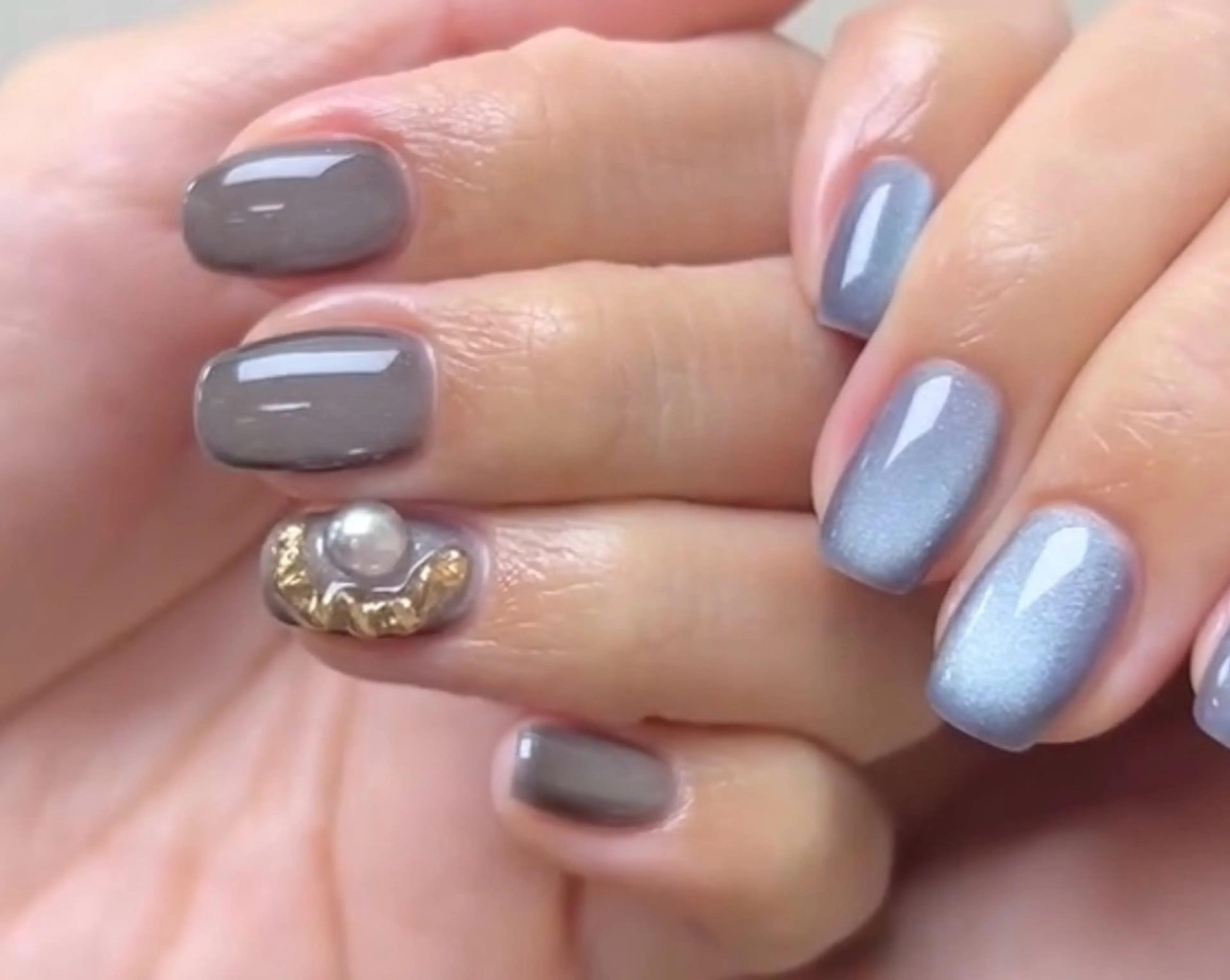 ネイル マグネットネイル ミラーネイル オトク ネイルのネイルデザイン