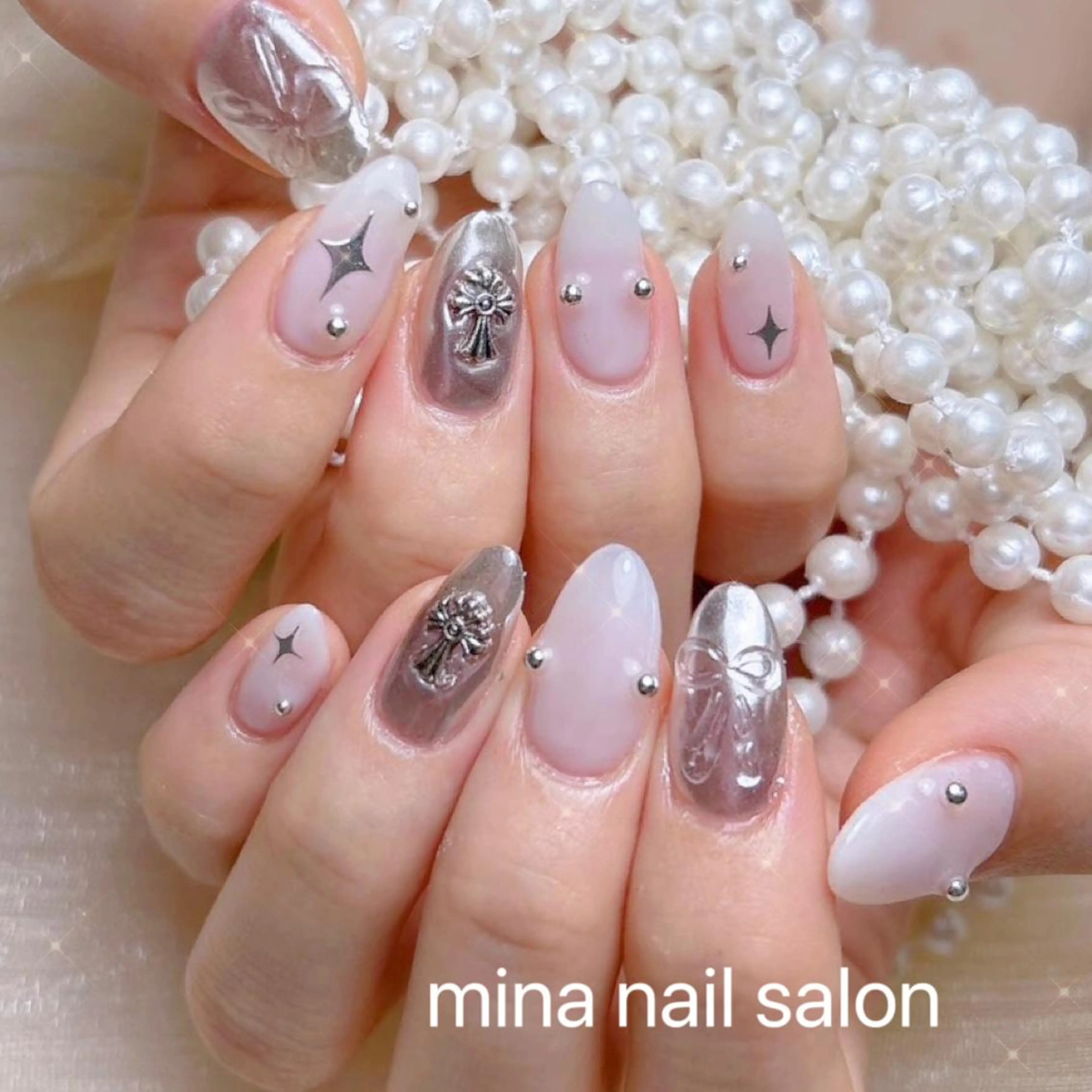 ネイル ハンドネイル mina🧸 nailのネイルデザイン