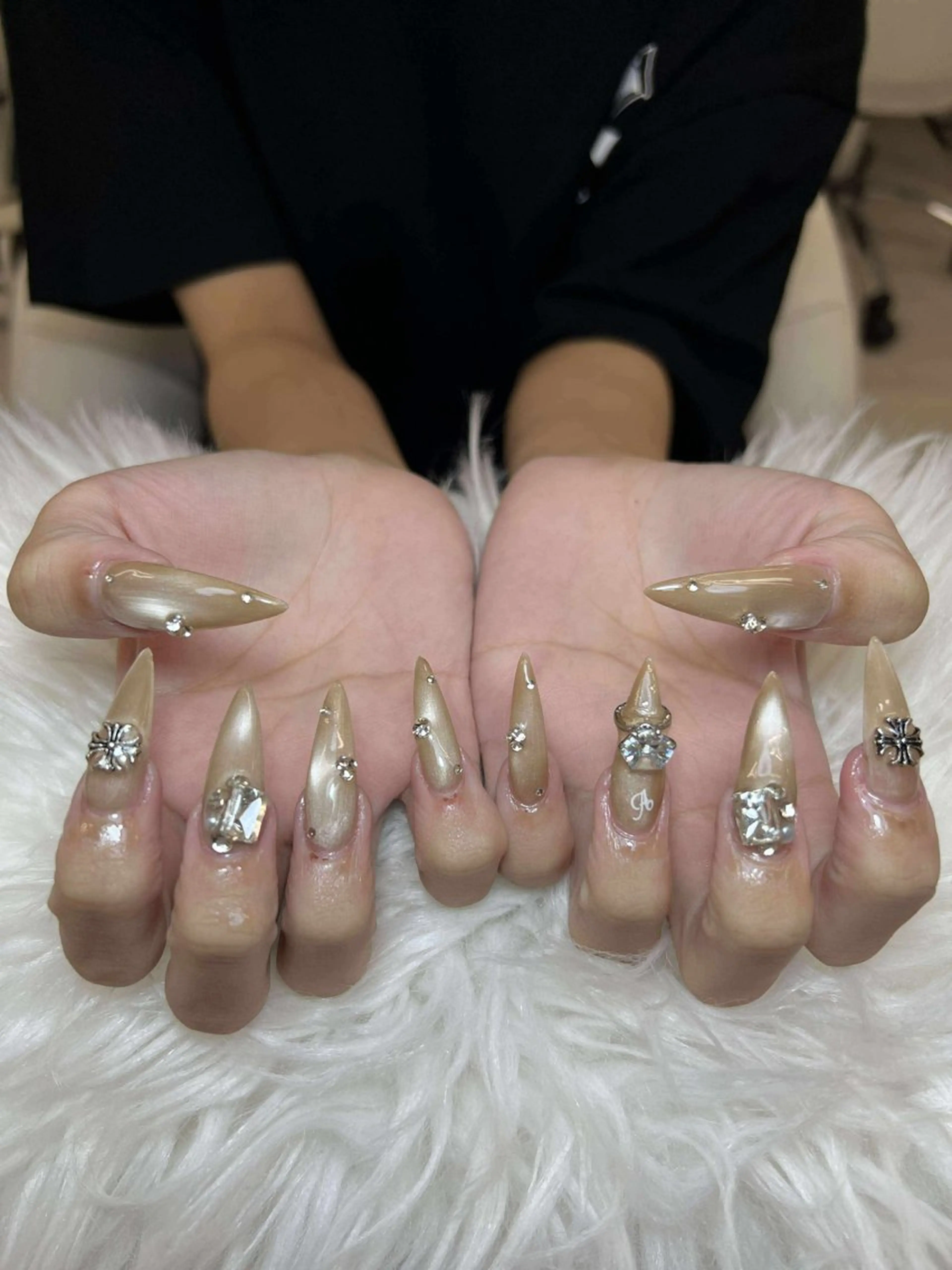 ネイル ハンドネイル ハンドケア Anh Nail 歌舞伎町のネイルデザイン