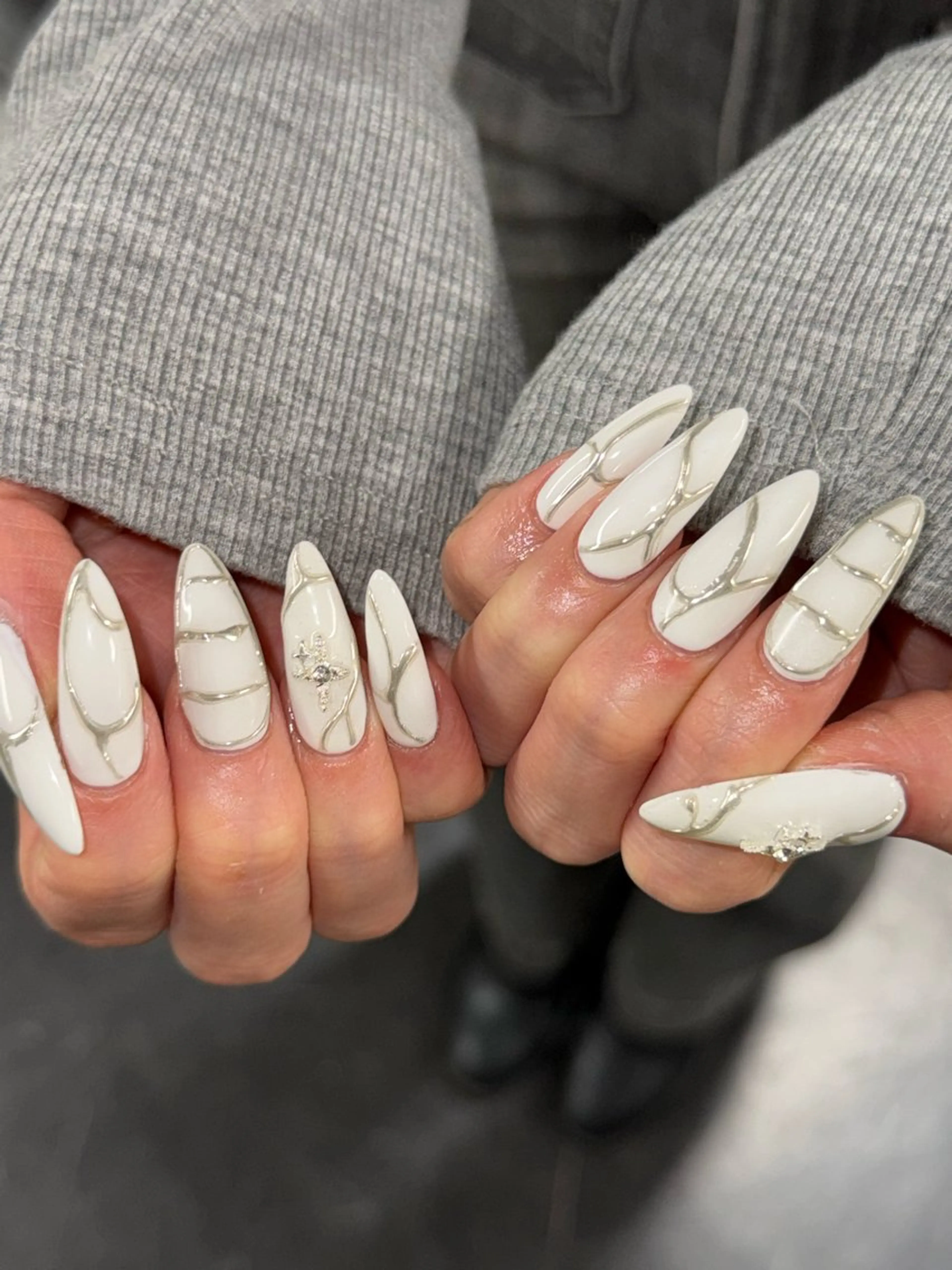 ネイル ハンドネイル hazuki ☽ 4月予約受付中✨のネイルデザイン