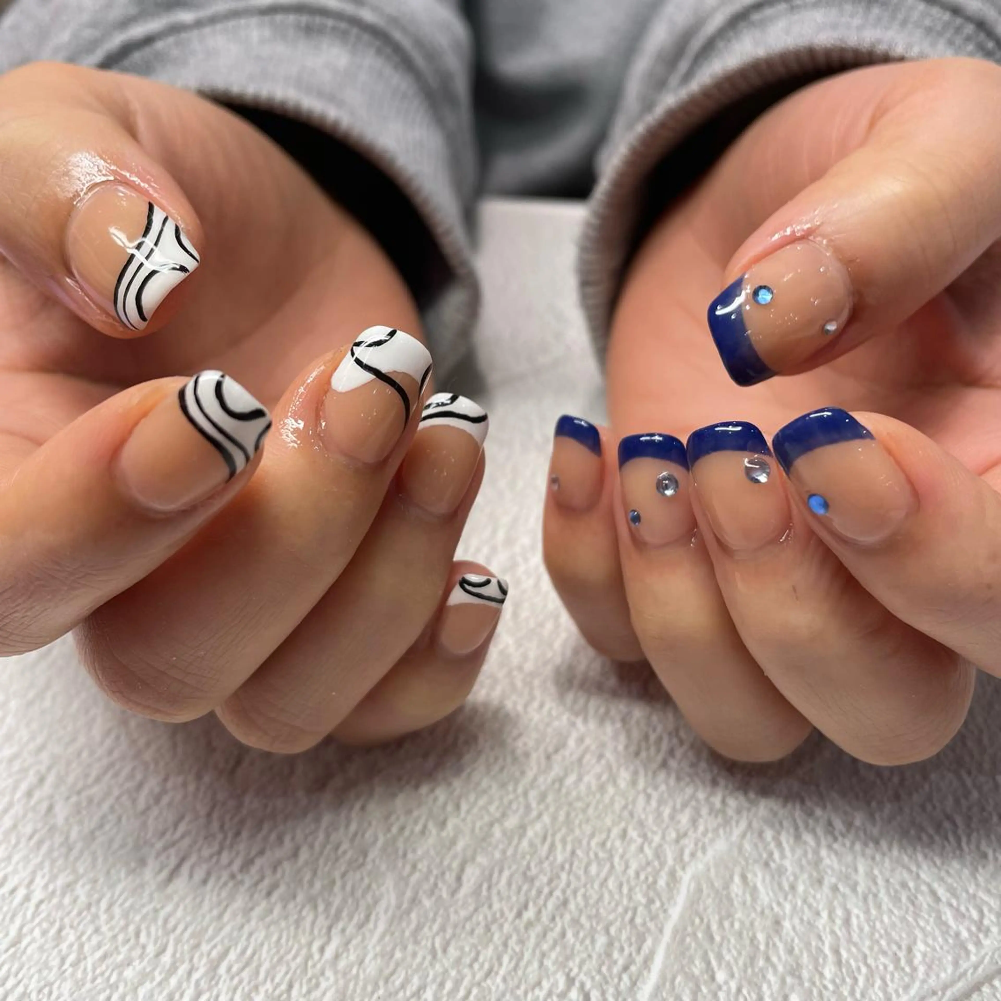 ネイル ハンドネイル 長瀬 瑠霞のネイルデザイン