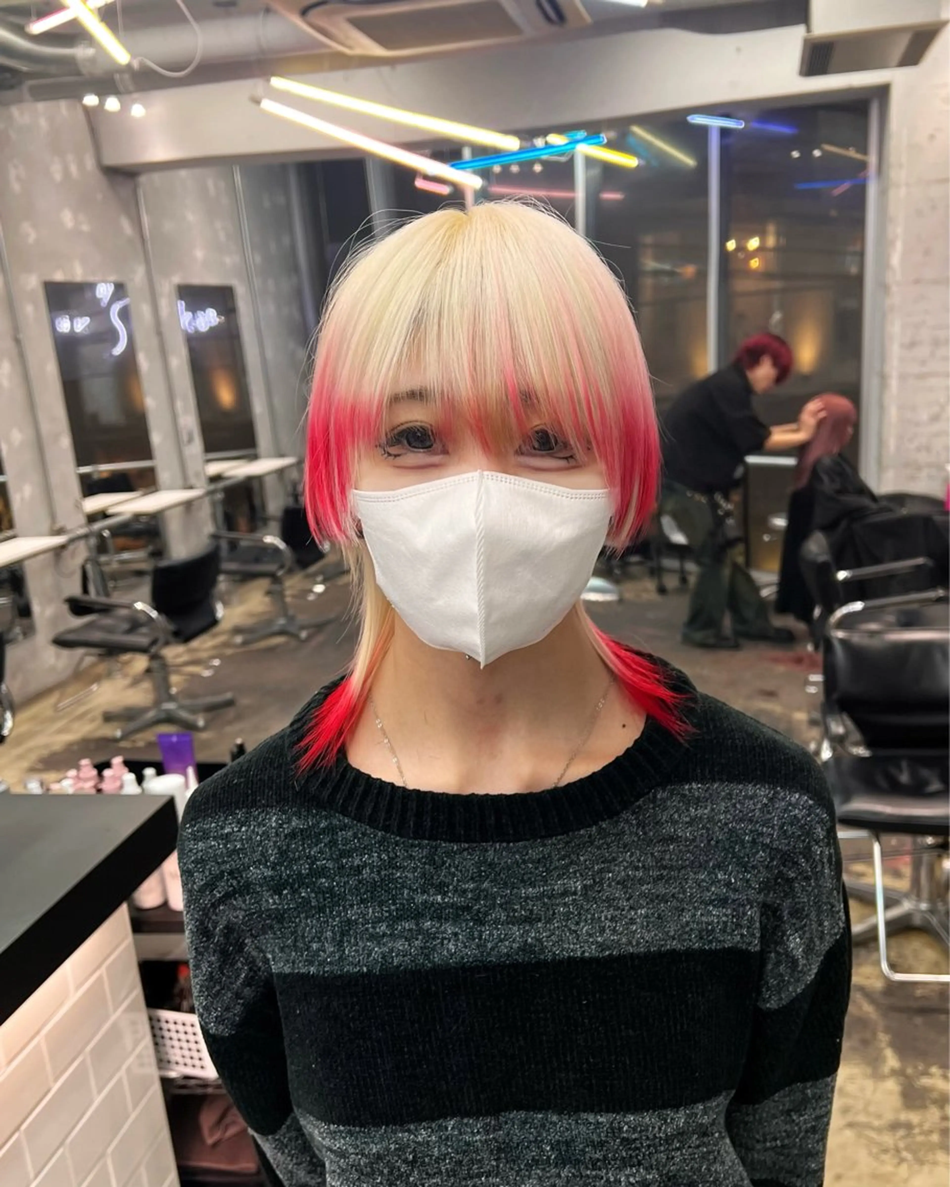 ショート カラー カット ヘアカラー トリートメント ヘアセット 🐺ウルフの神🐺 /カラー/けいすけのヘアスタイル